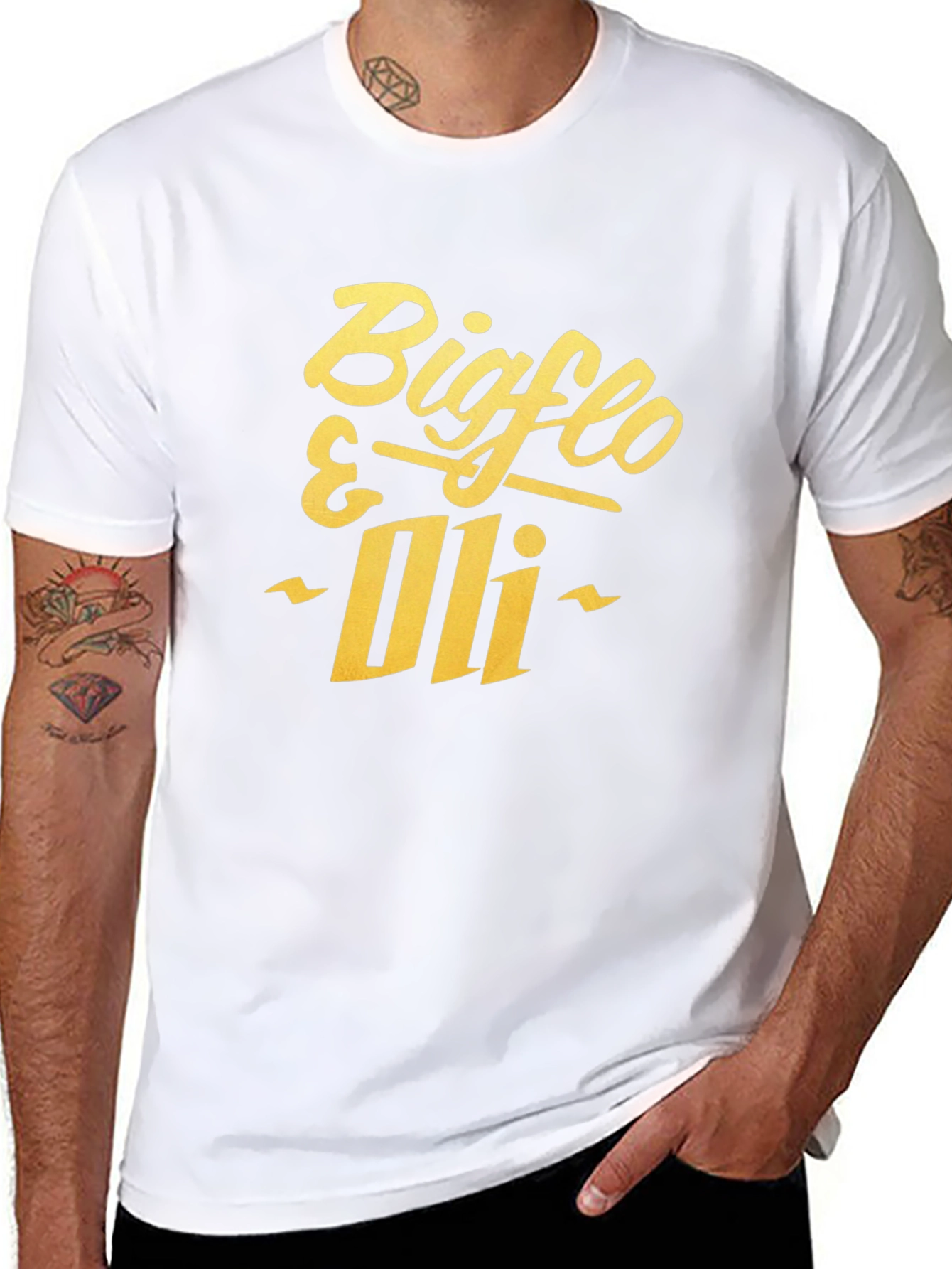 Bigflo & Oli Black Graphic Tee