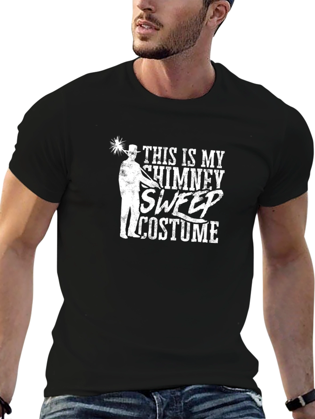 Chimney Sweep Costume T-Shirt - Halloween Fun