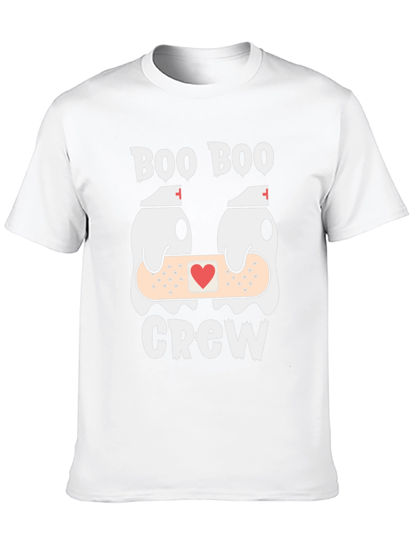 Boo Boo Crew T-Shirt Funny Ghost Nurse Tee