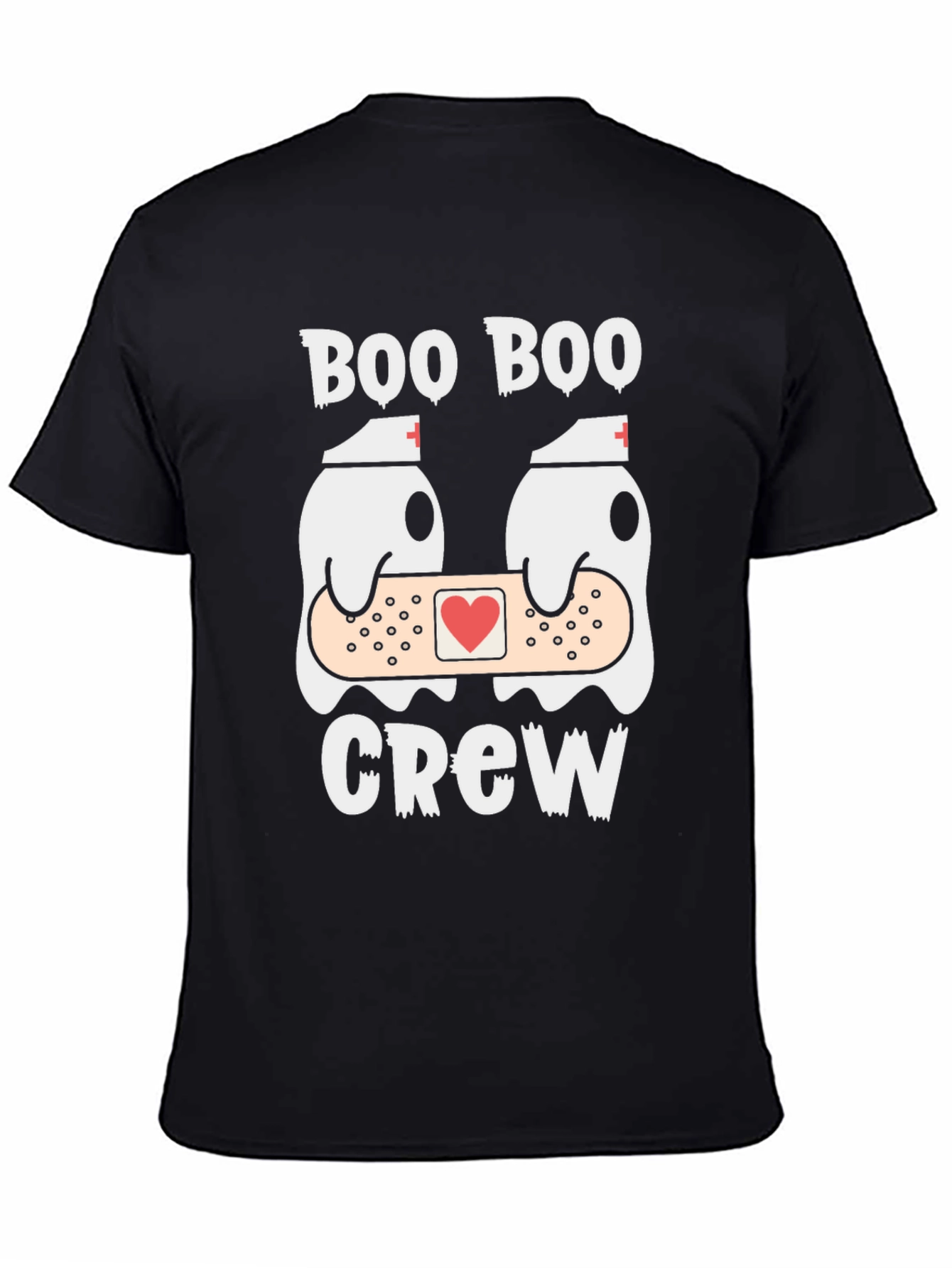 Boo Boo Crew T-Shirt Funny Ghost Nurse Tee