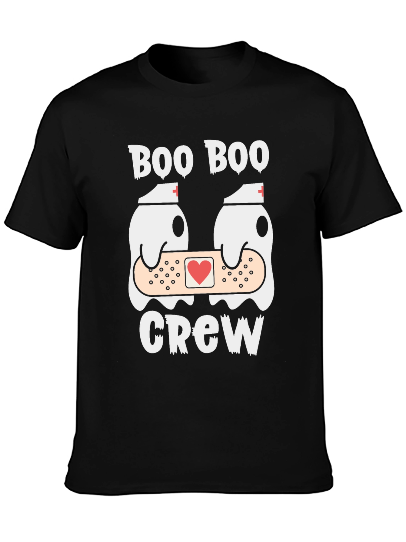 Boo Boo Crew T-Shirt Funny Ghost Nurse Tee
