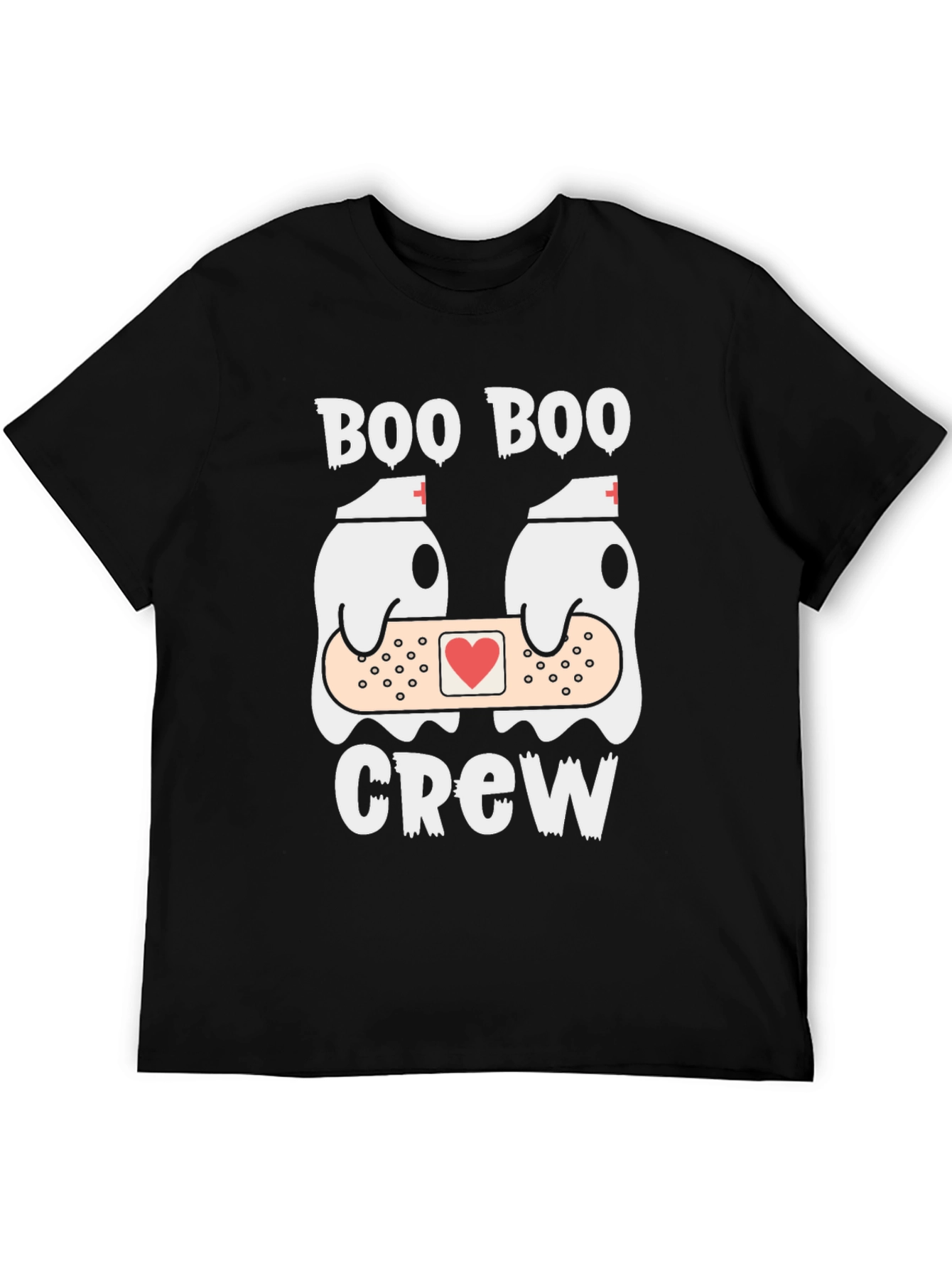 Boo Boo Crew T-Shirt Funny Ghost Nurse Tee