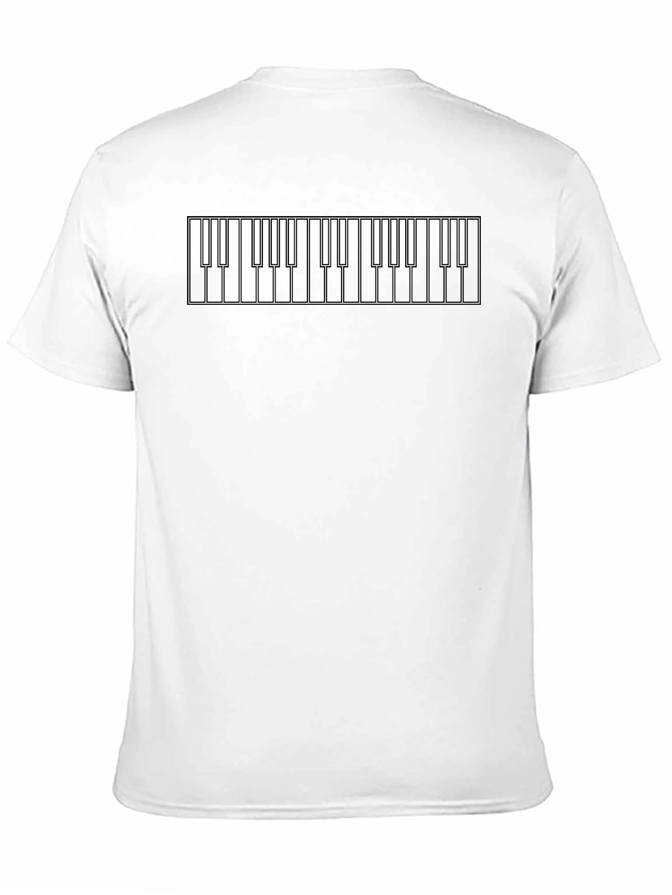 Piano Keys Graphic Tee - Cool Music Lover Shirt