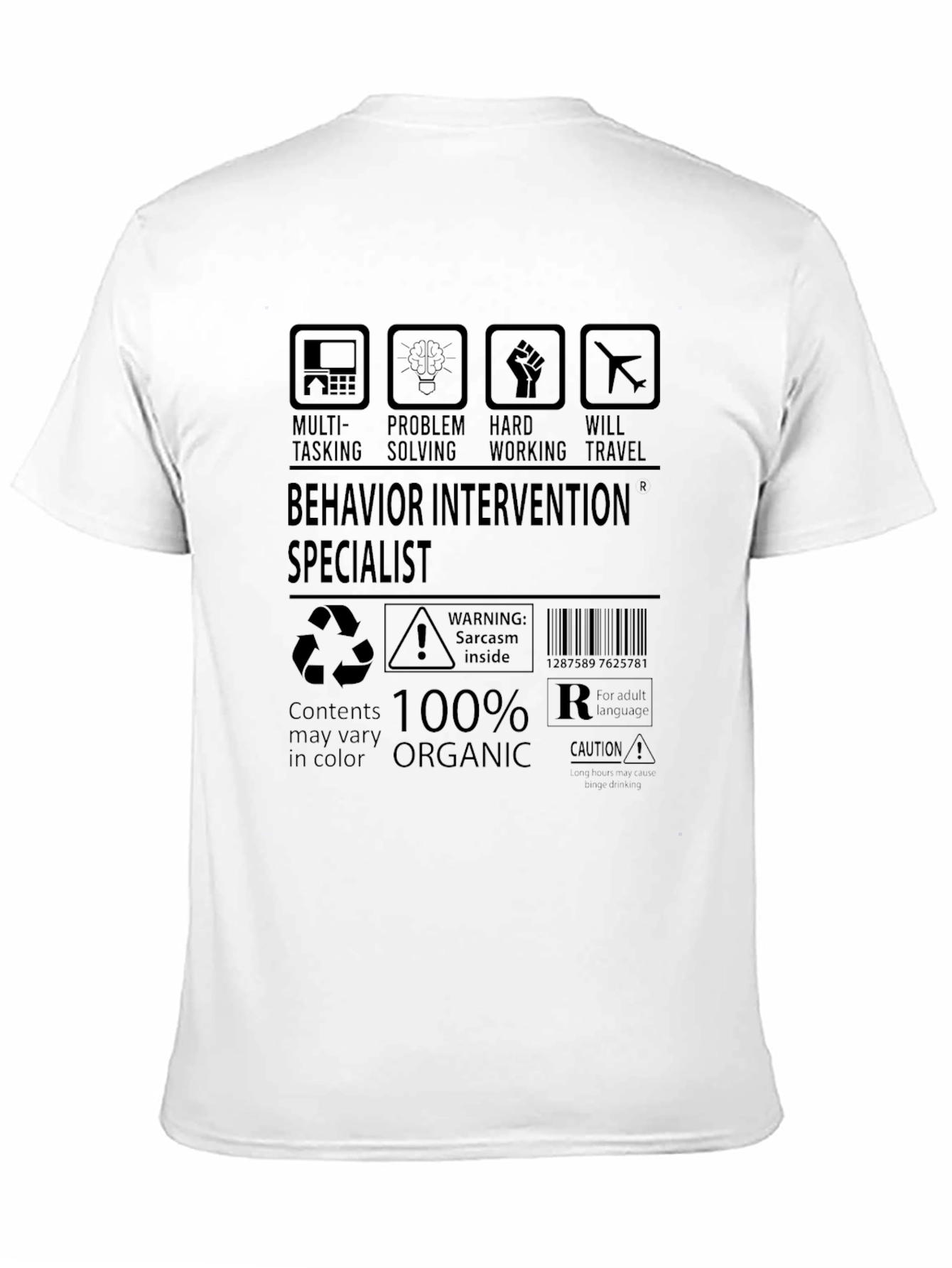 Behavior Intervention Specialist Graphic Tee