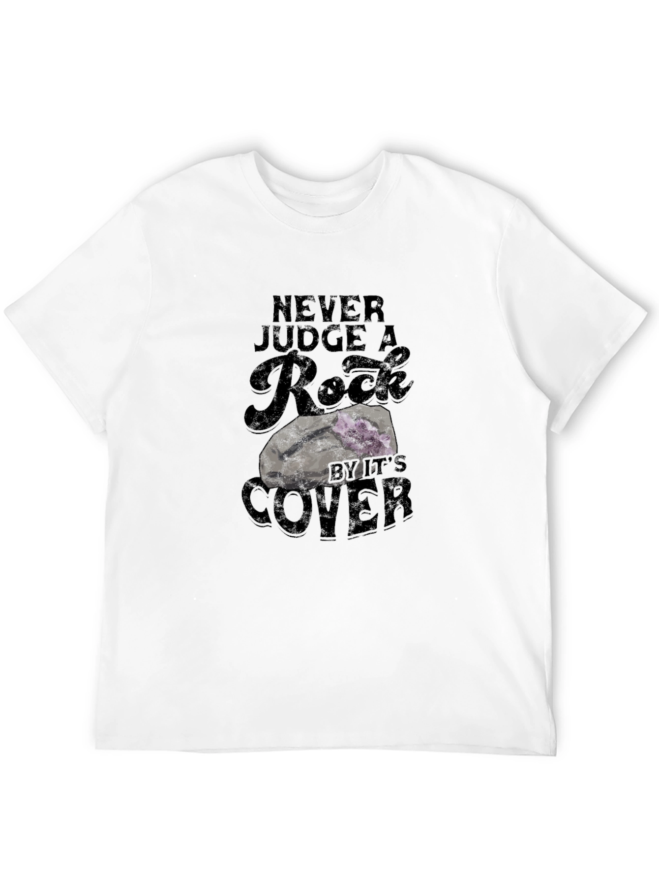 Never Judge a Rock T-Shirt - Black