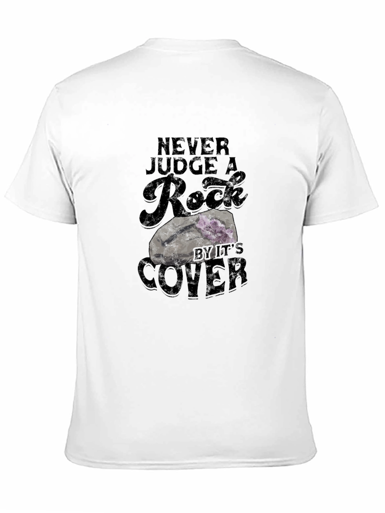 Never Judge a Rock T-Shirt - Black