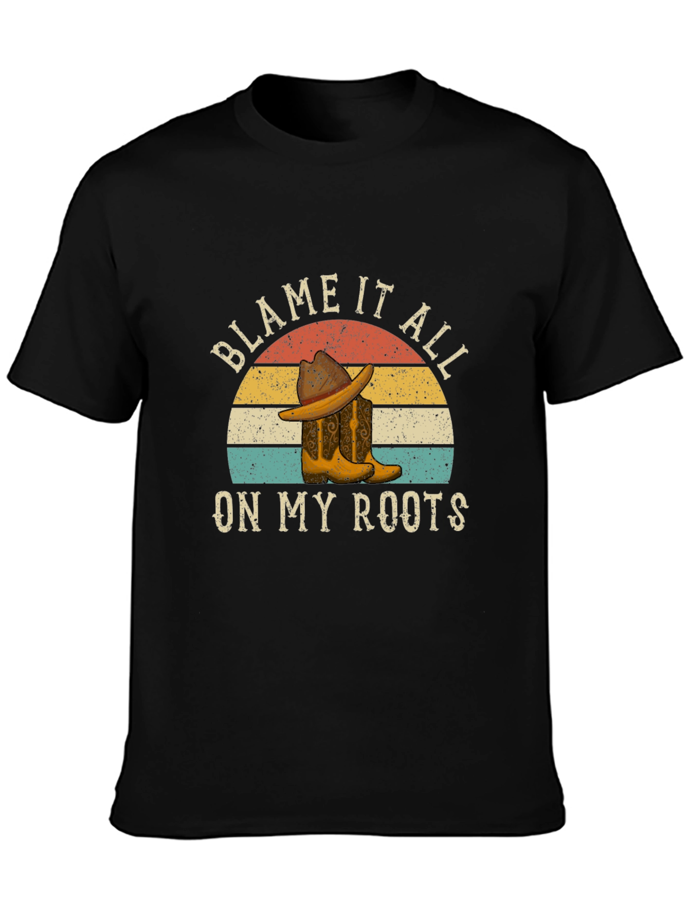 Blame It All On My Roots Graphic Tee
