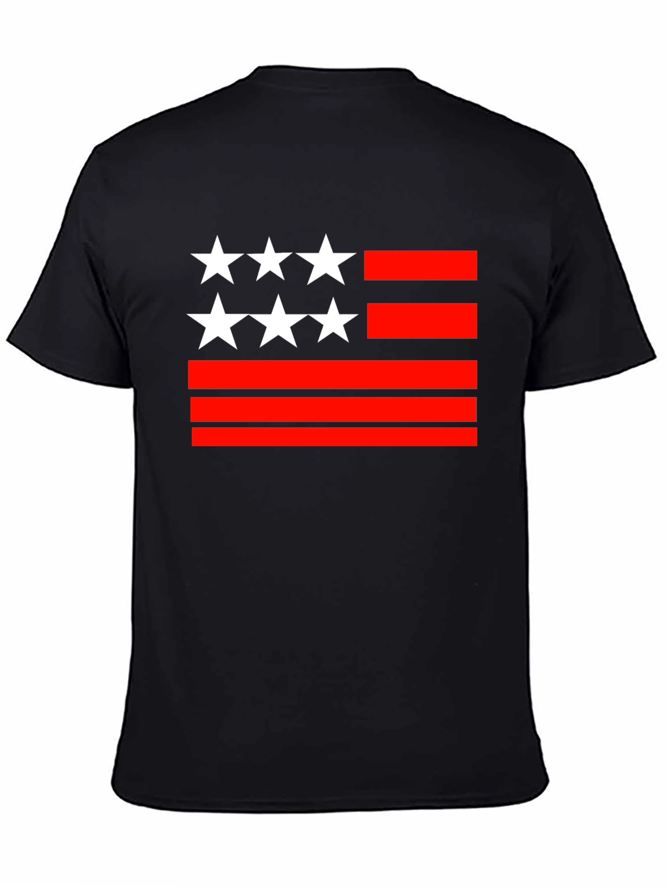 Stars & Stripes Graphic Tee - Patriotic Style