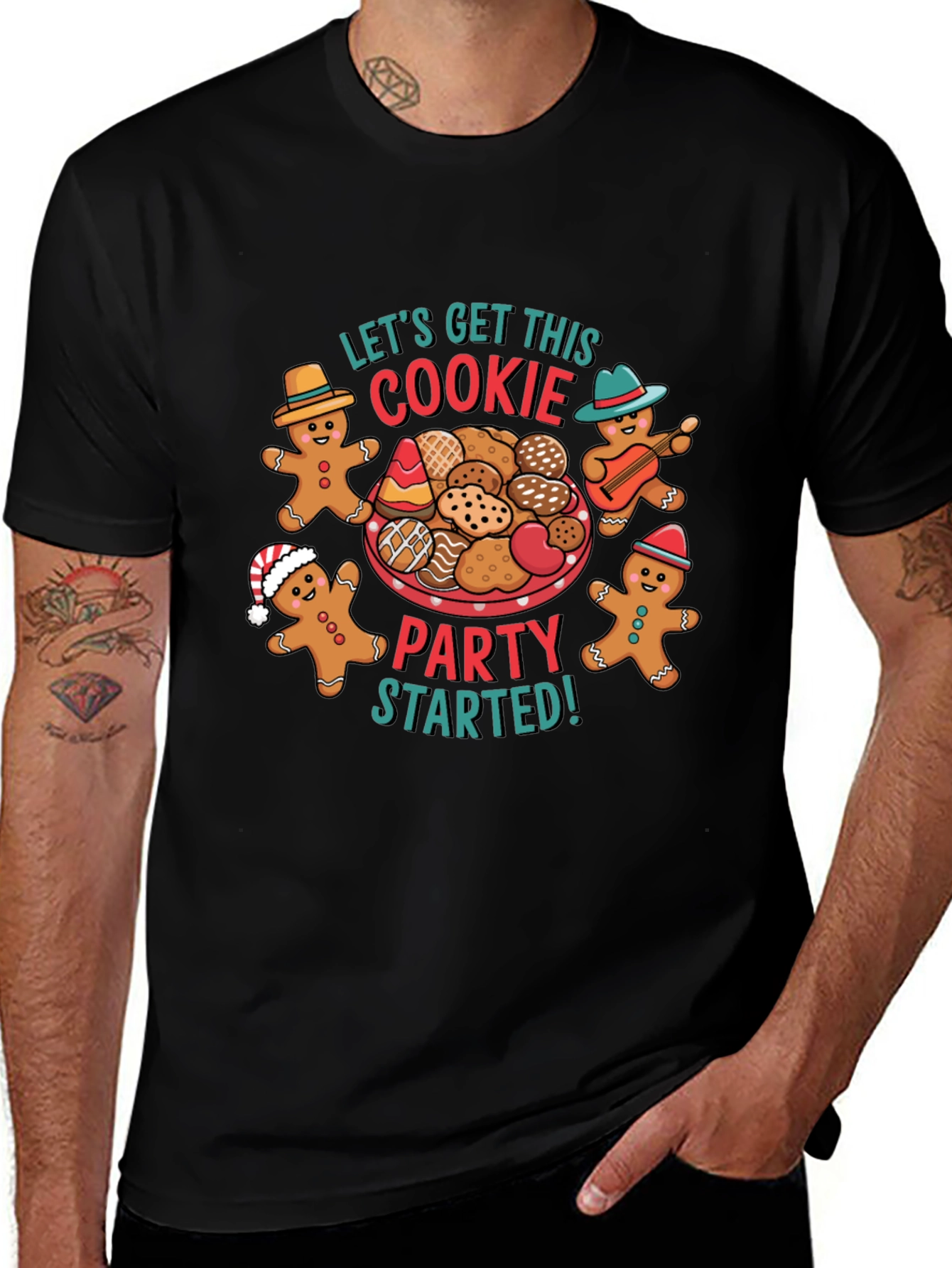 Festive Cookie Party T-Shirt