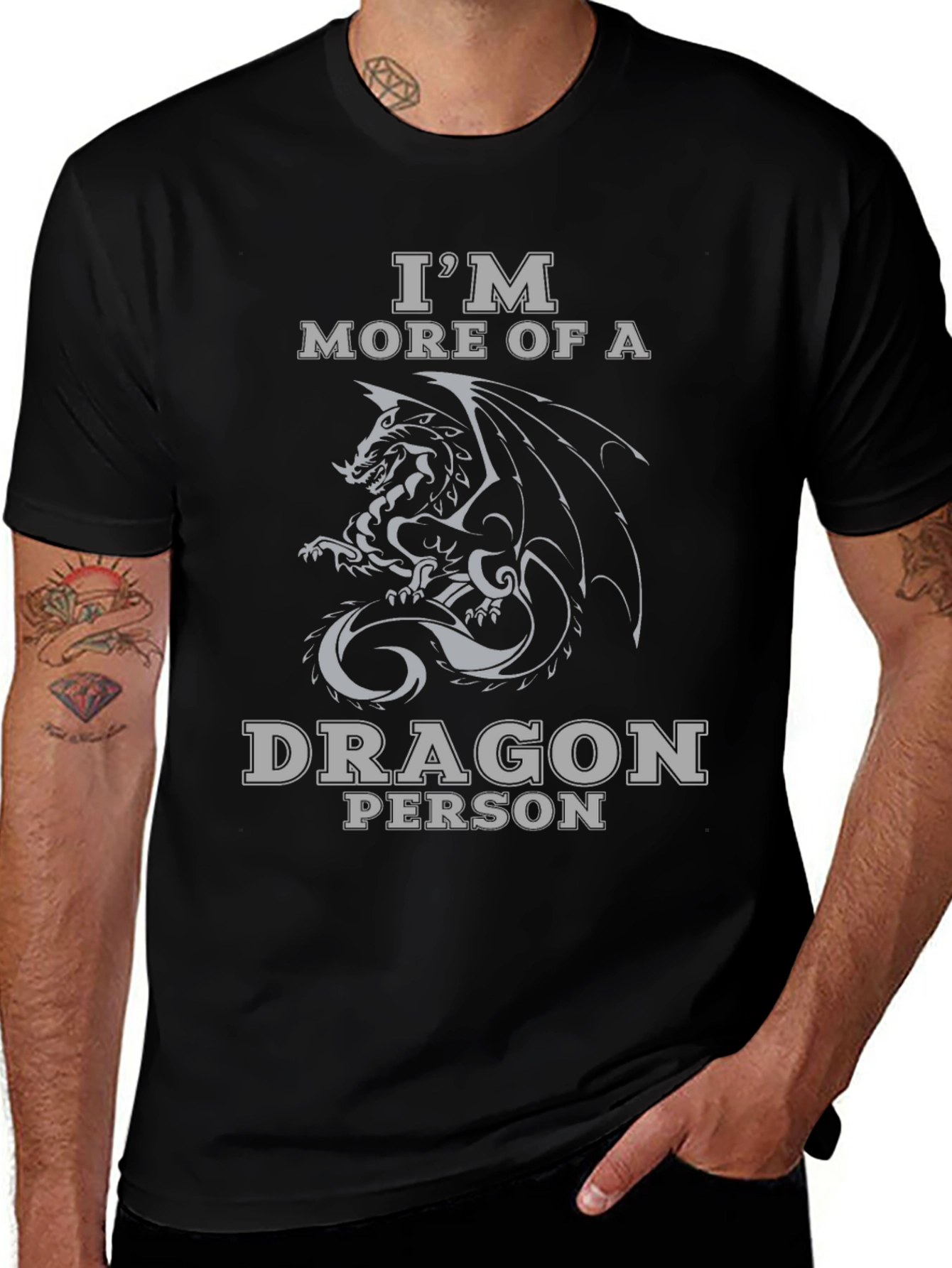 Dragon Person Graphic T-Shirt