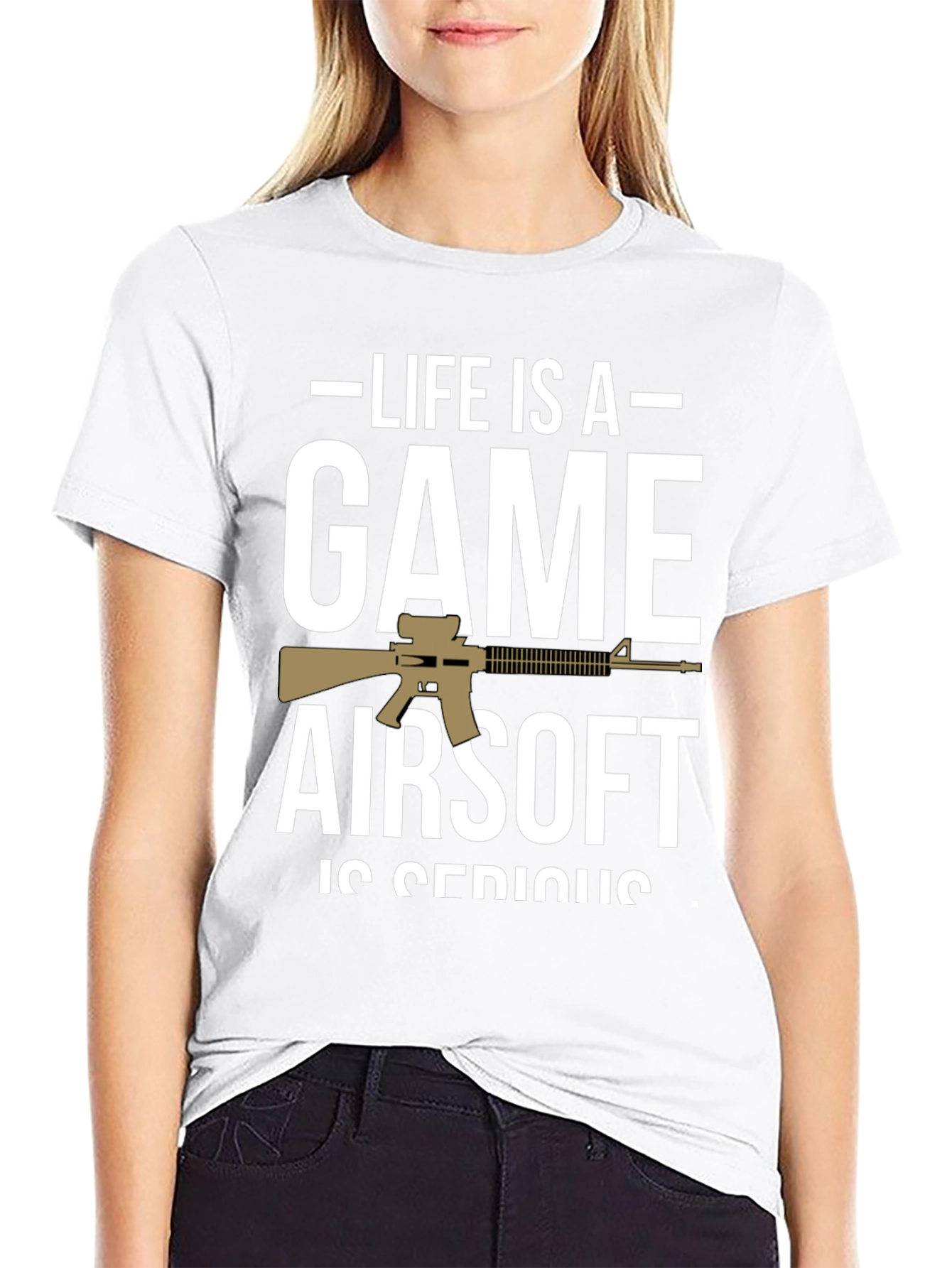 Life Is a Game Airsoft T-Shirt