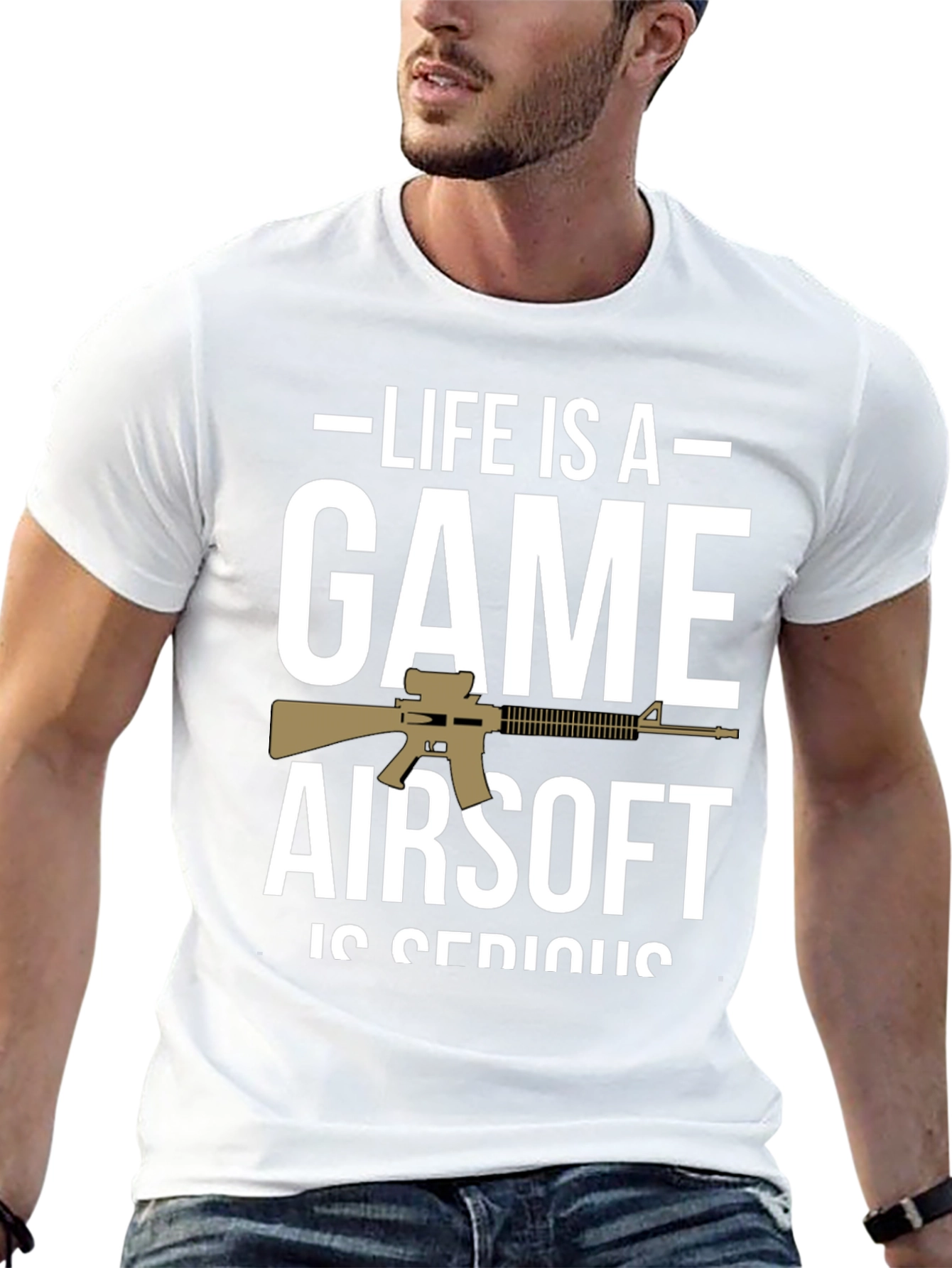 Life Is a Game Airsoft T-Shirt