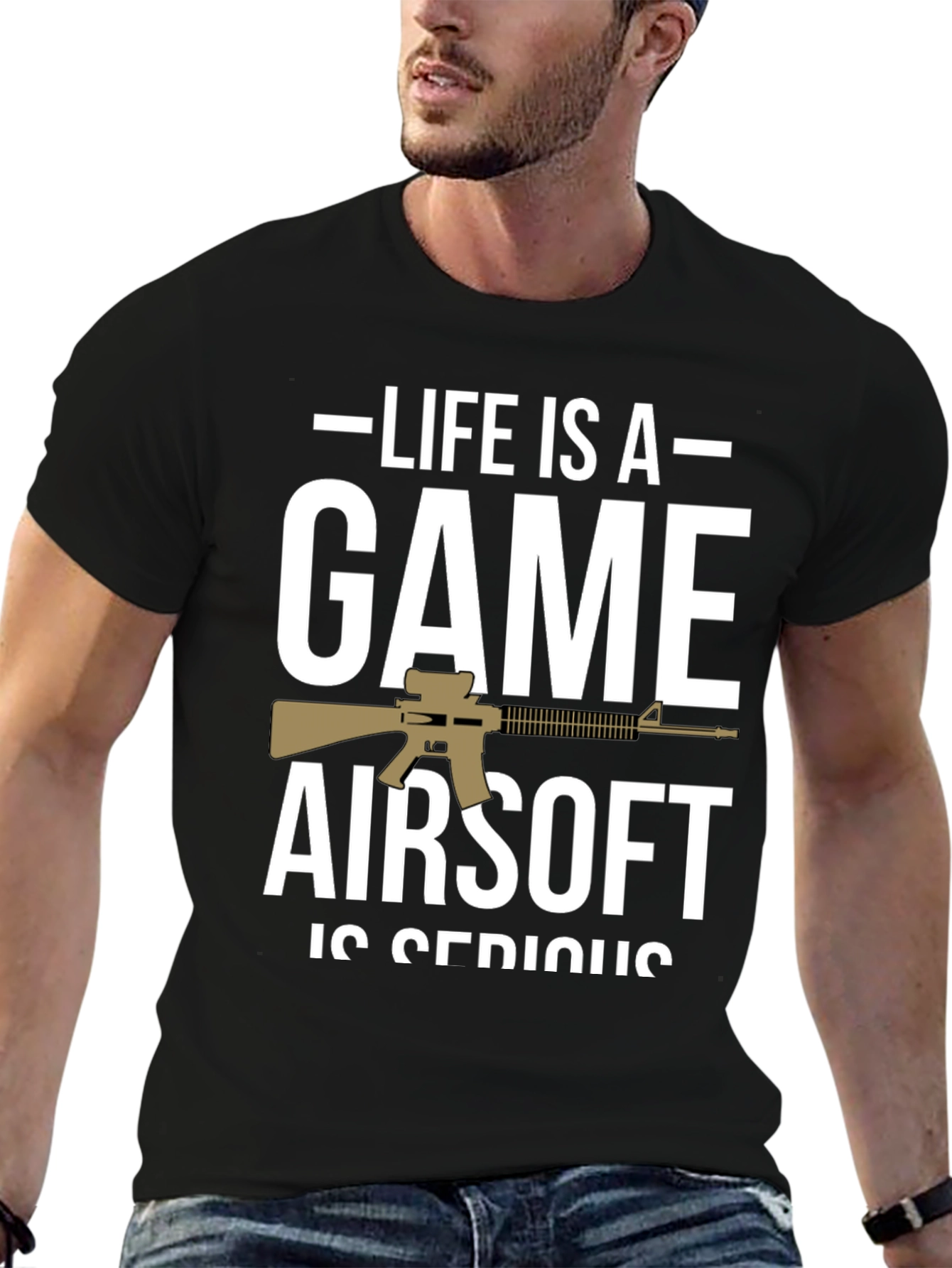 Life Is a Game Airsoft T-Shirt