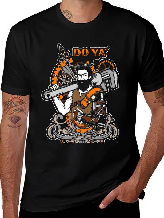 Steampunk Mechanic Graphic Tee