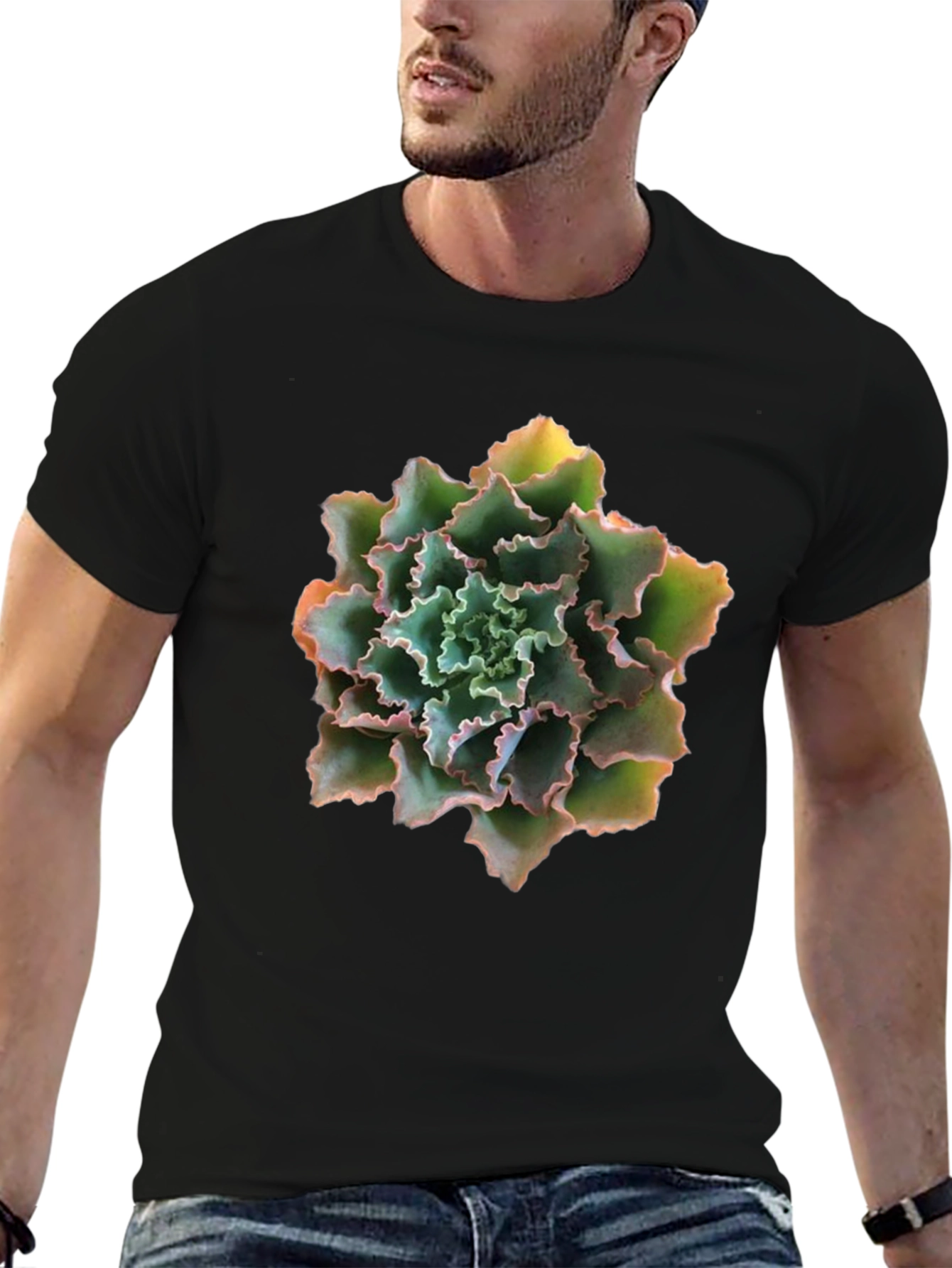 Succulent Graphic T-Shirt