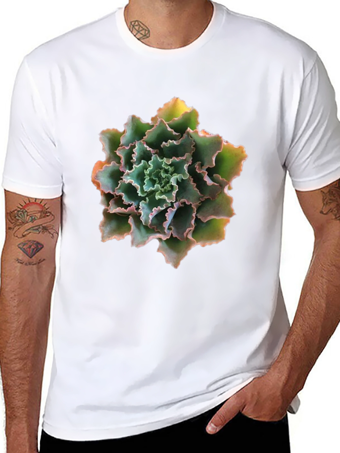 Succulent Graphic T-Shirt