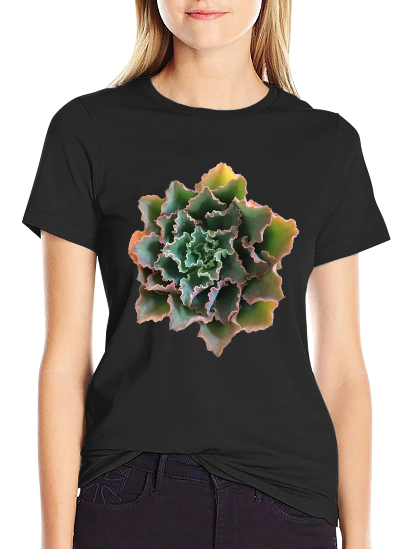 Succulent Graphic T-Shirt