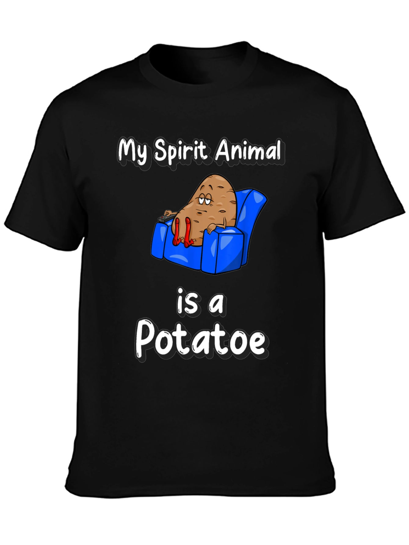My Spirit Animal Potato Graphic Tee - Relaxed Fit