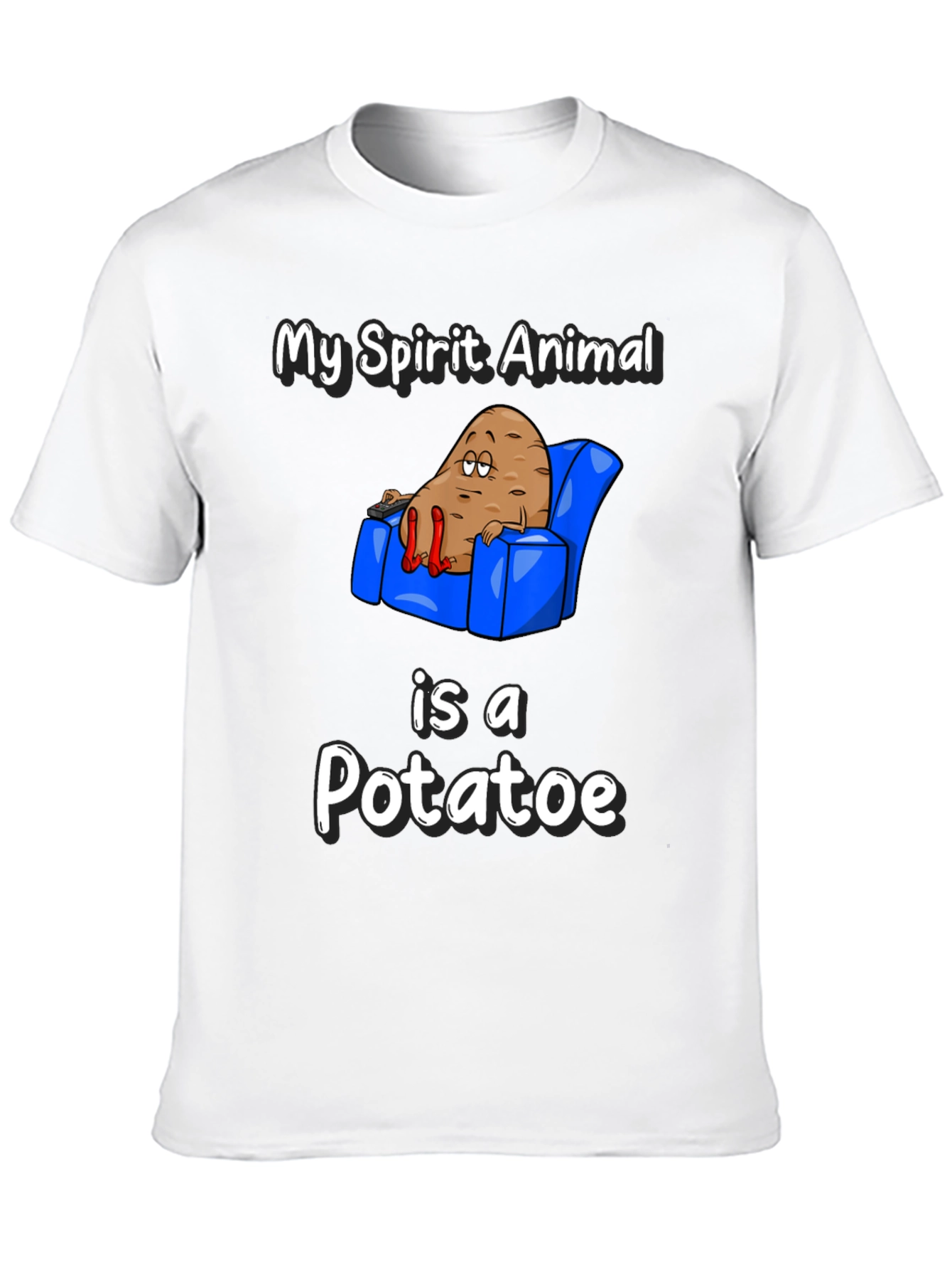 My Spirit Animal Potato Graphic Tee - Relaxed Fit