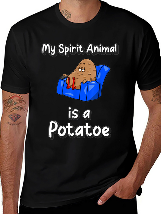 My Spirit Animal Potato Graphic Tee - Relaxed Fit