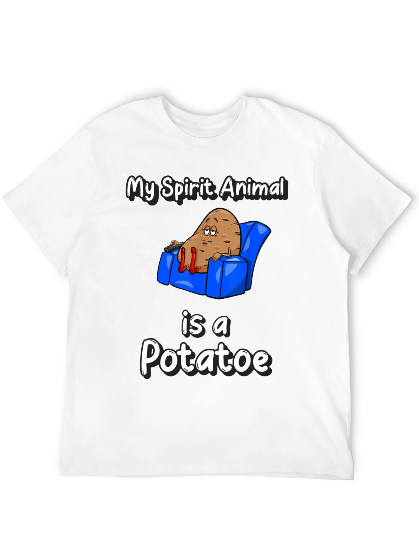 My Spirit Animal Potato Graphic Tee - Relaxed Fit