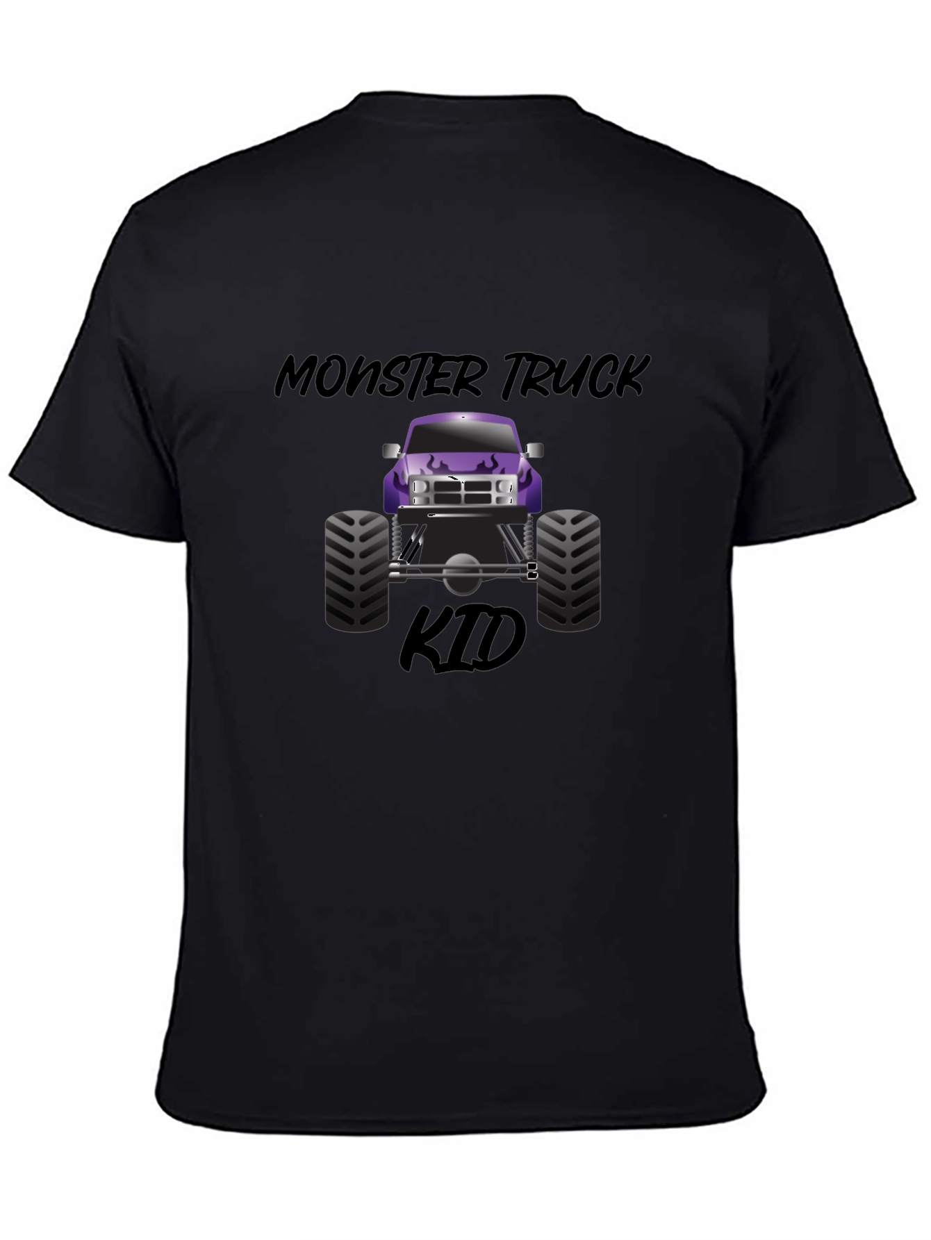Monster Truck Kid Graphic T-Shirt