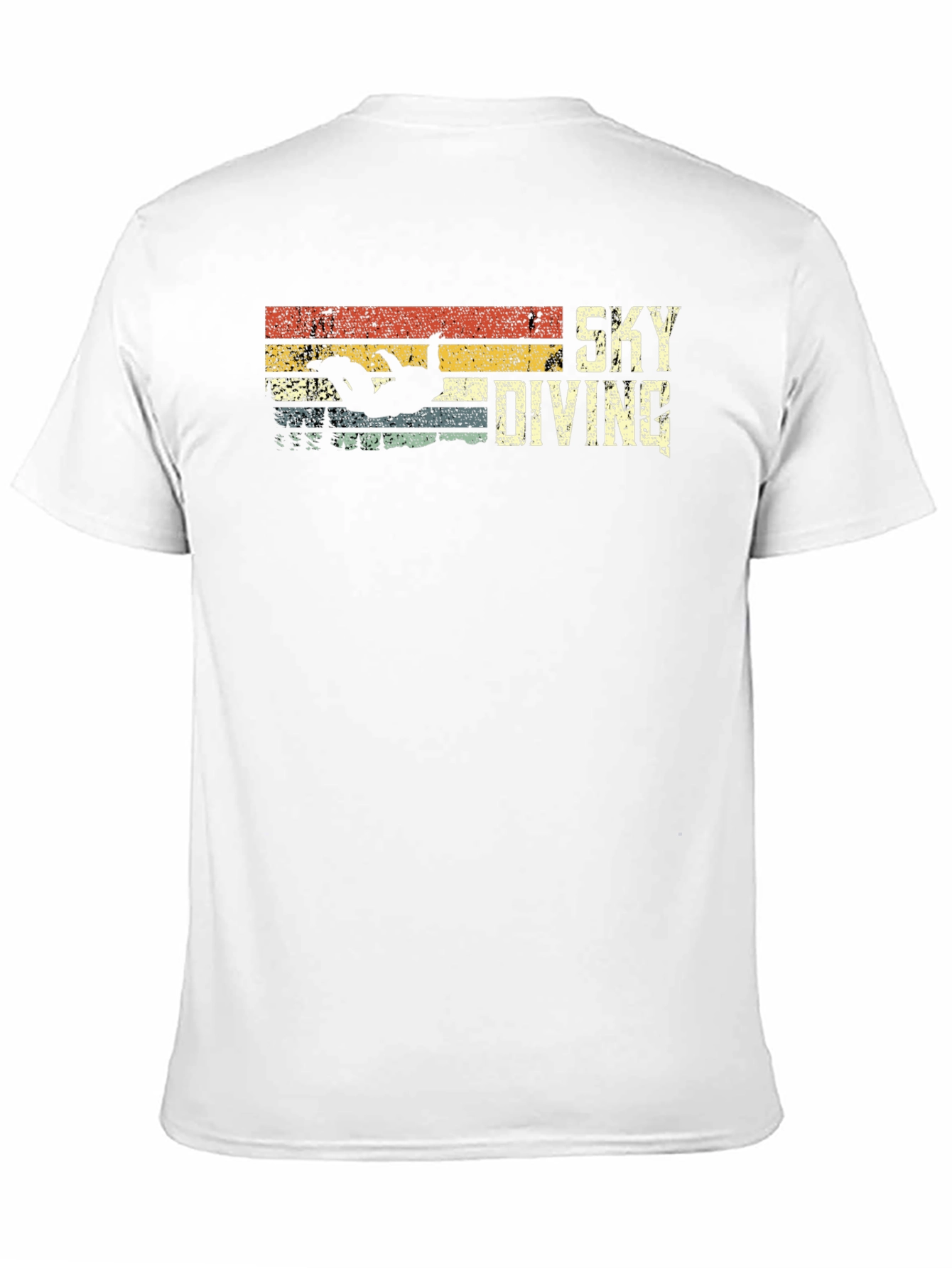 Skydiving Retro Graphic T-Shirt