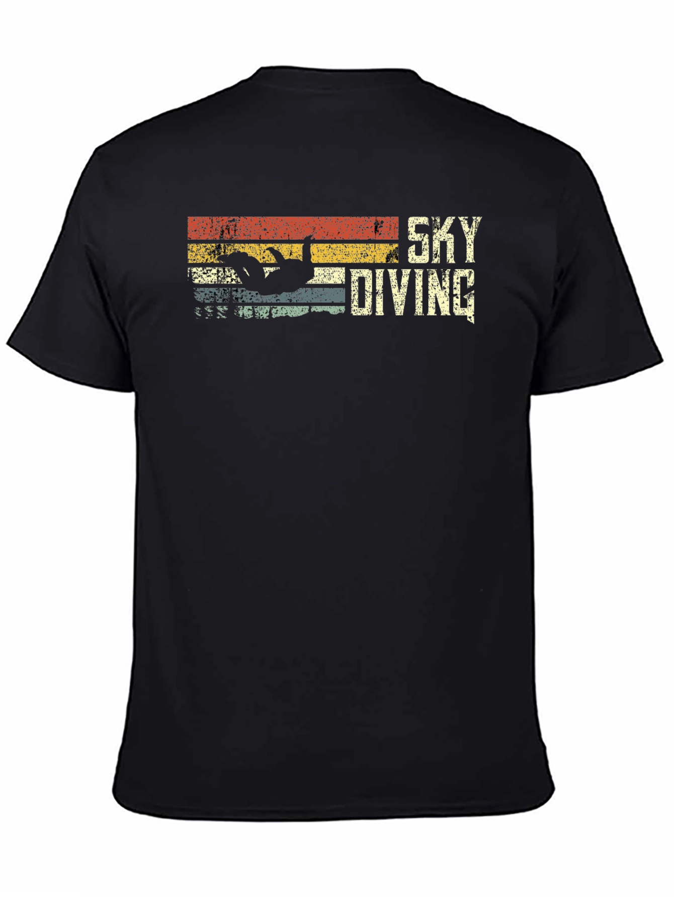Skydiving Retro Graphic T-Shirt