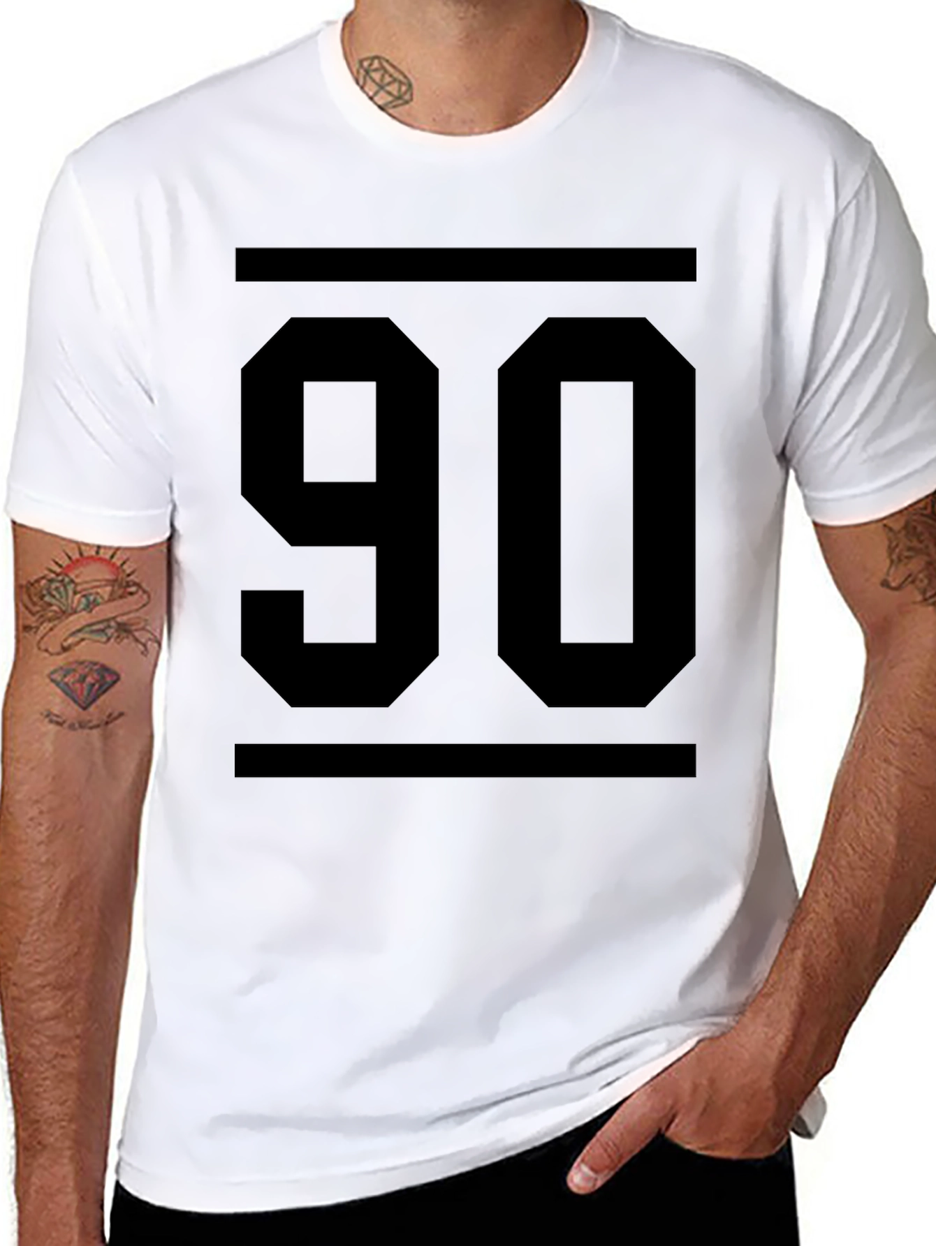 Bold 90 Graphic T-Shirt - Classic Style