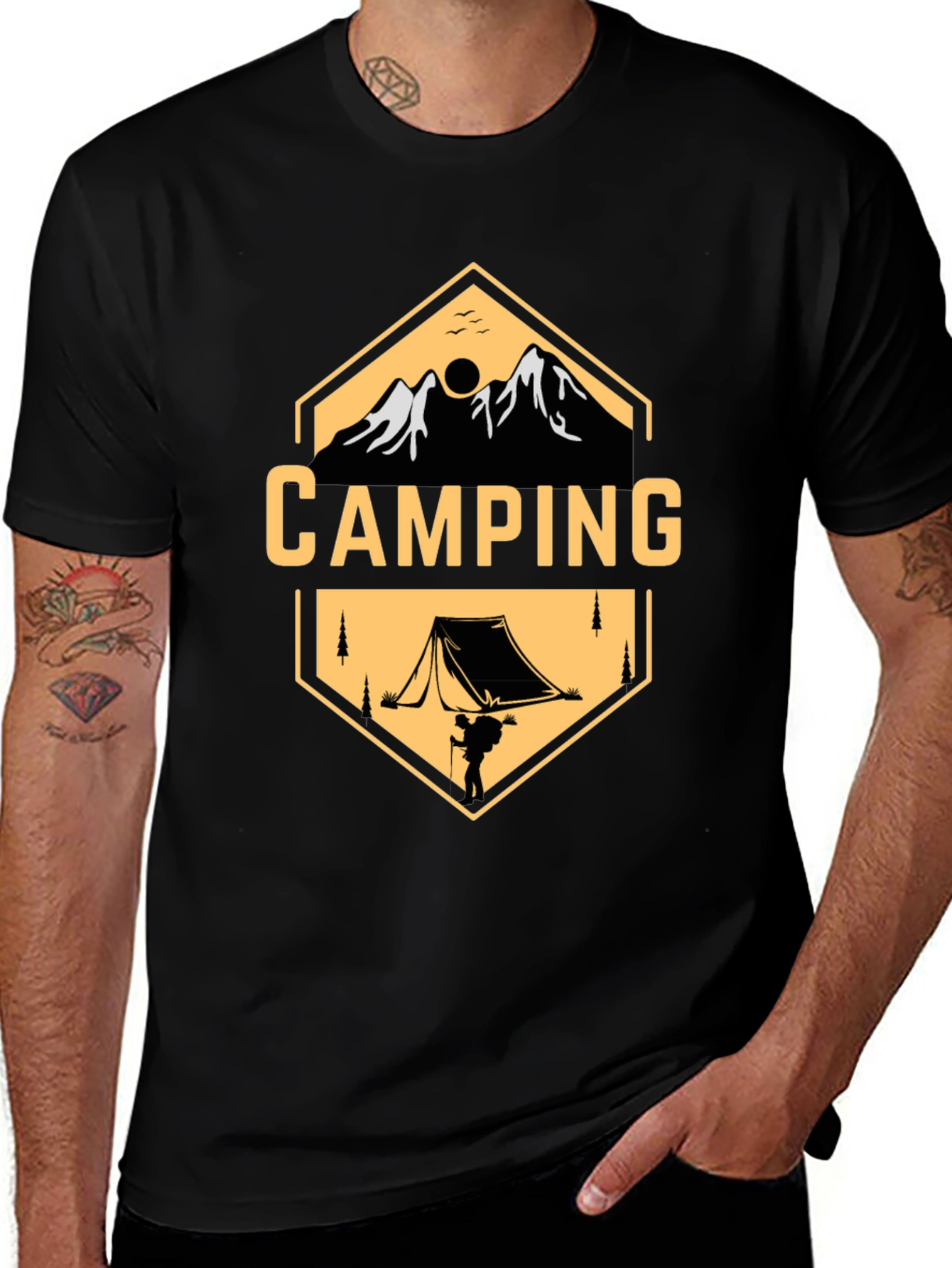 Camping Graphic T-Shirt - Adventure Ready Tee