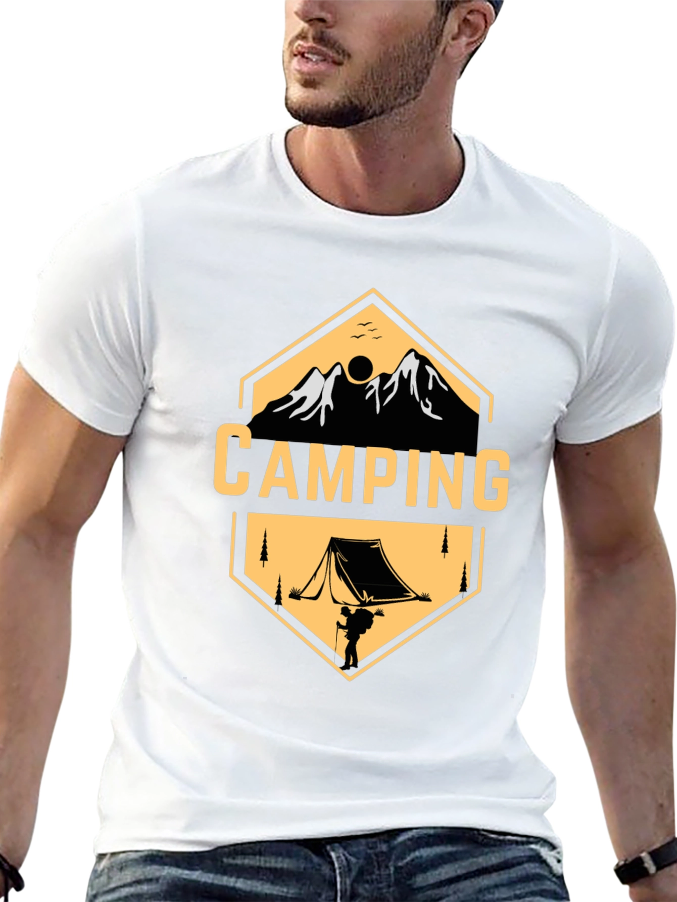 Camping Graphic T-Shirt - Adventure Ready Tee