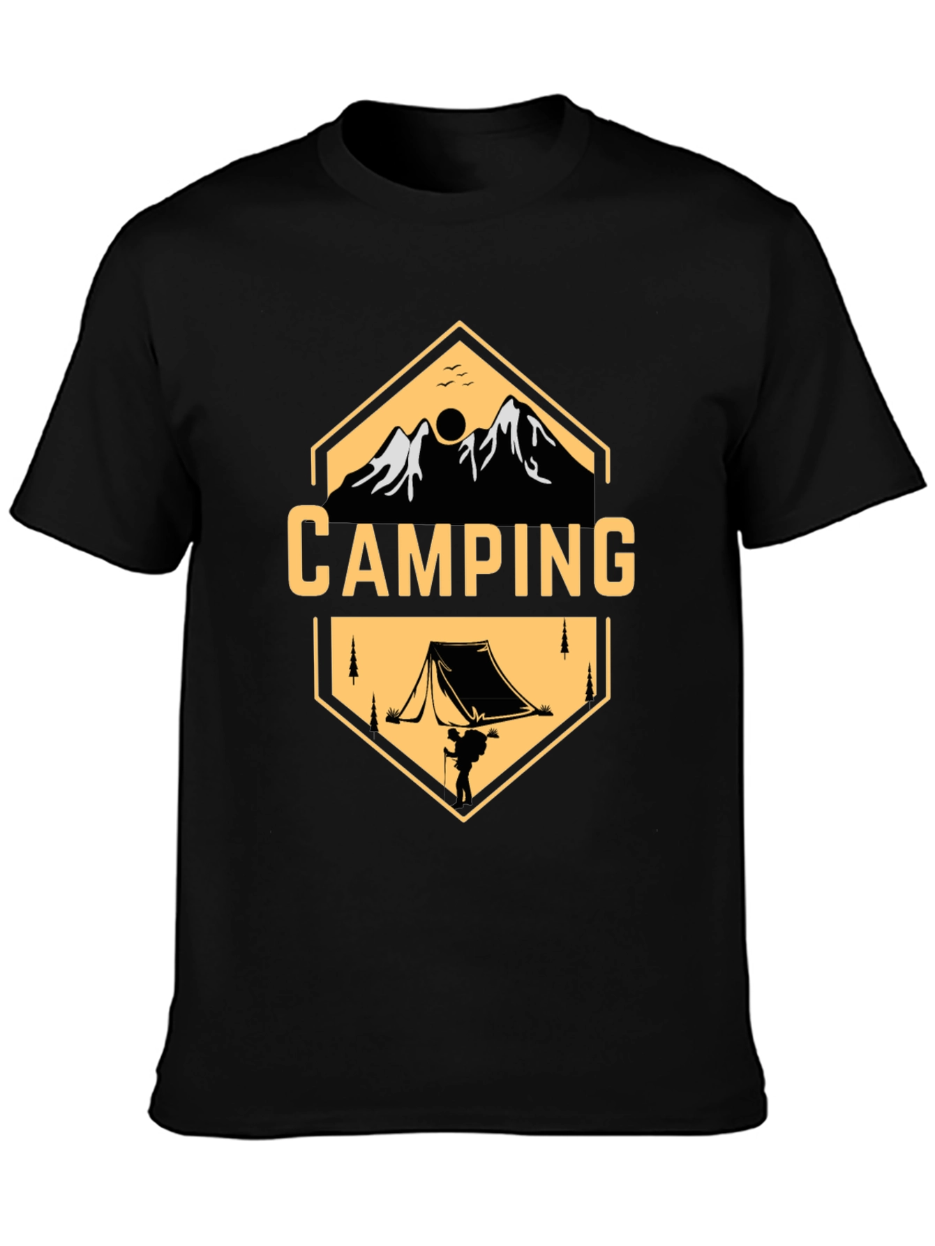 Camping Graphic T-Shirt - Adventure Ready Tee