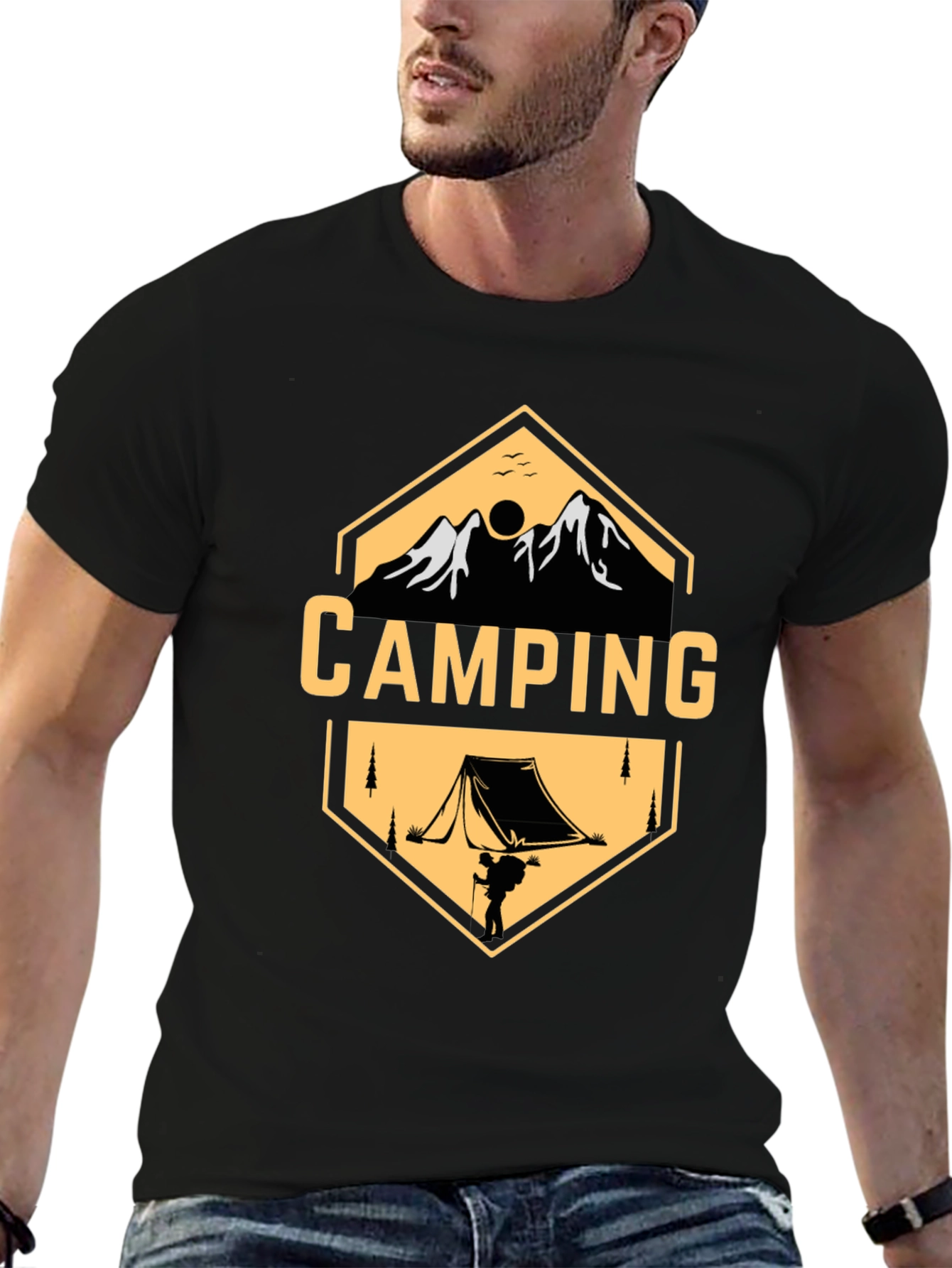 Camping Graphic T-Shirt - Adventure Ready Tee