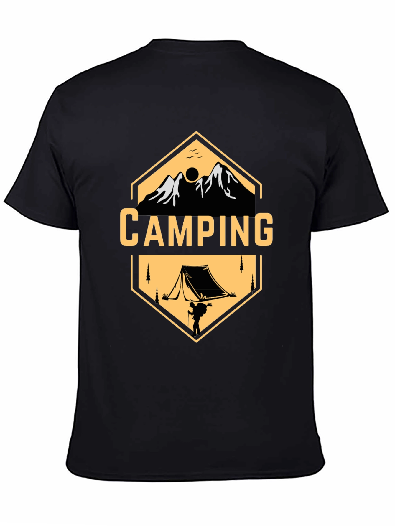 Camping Graphic T-Shirt - Adventure Ready Tee