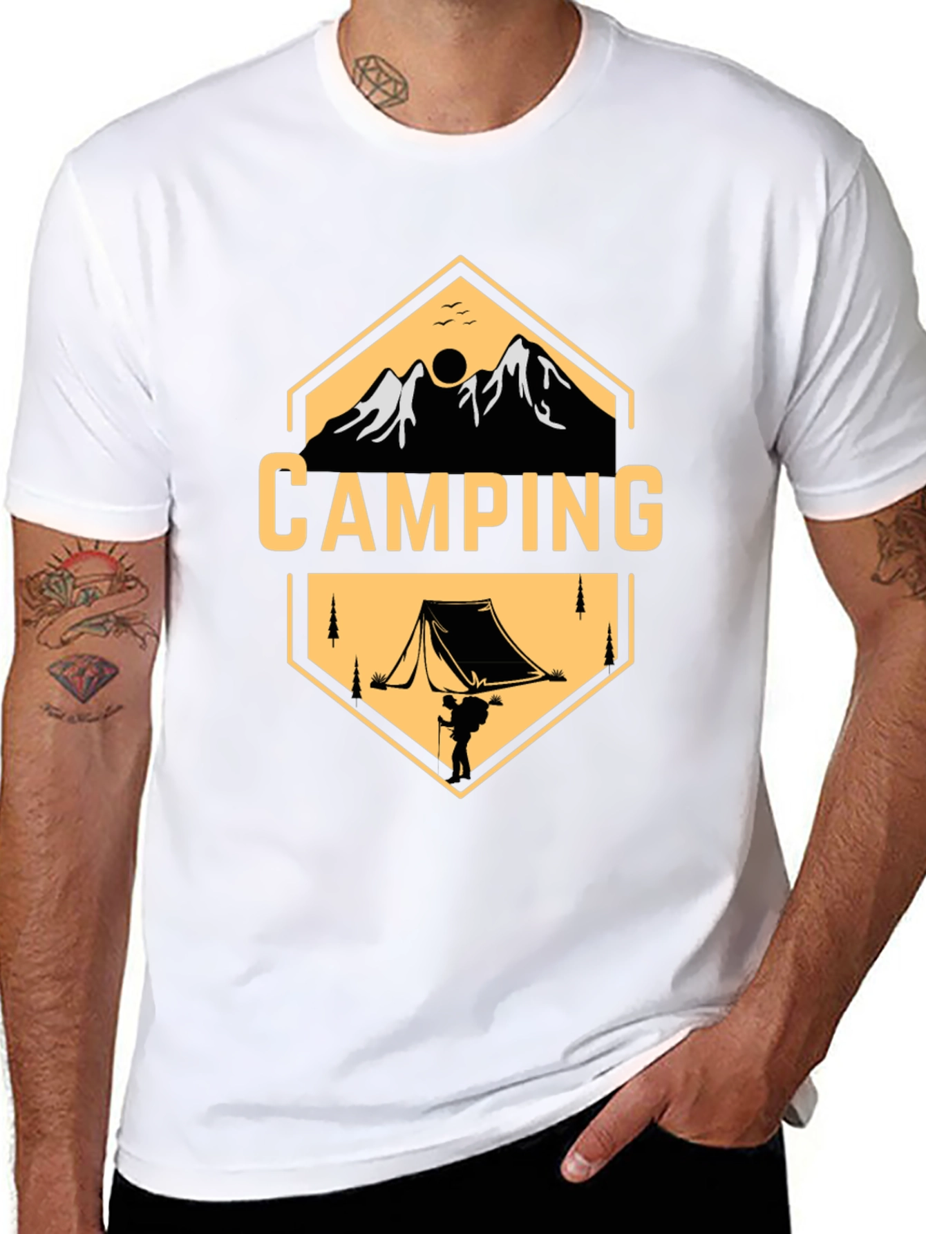 Camping Graphic T-Shirt - Adventure Ready Tee