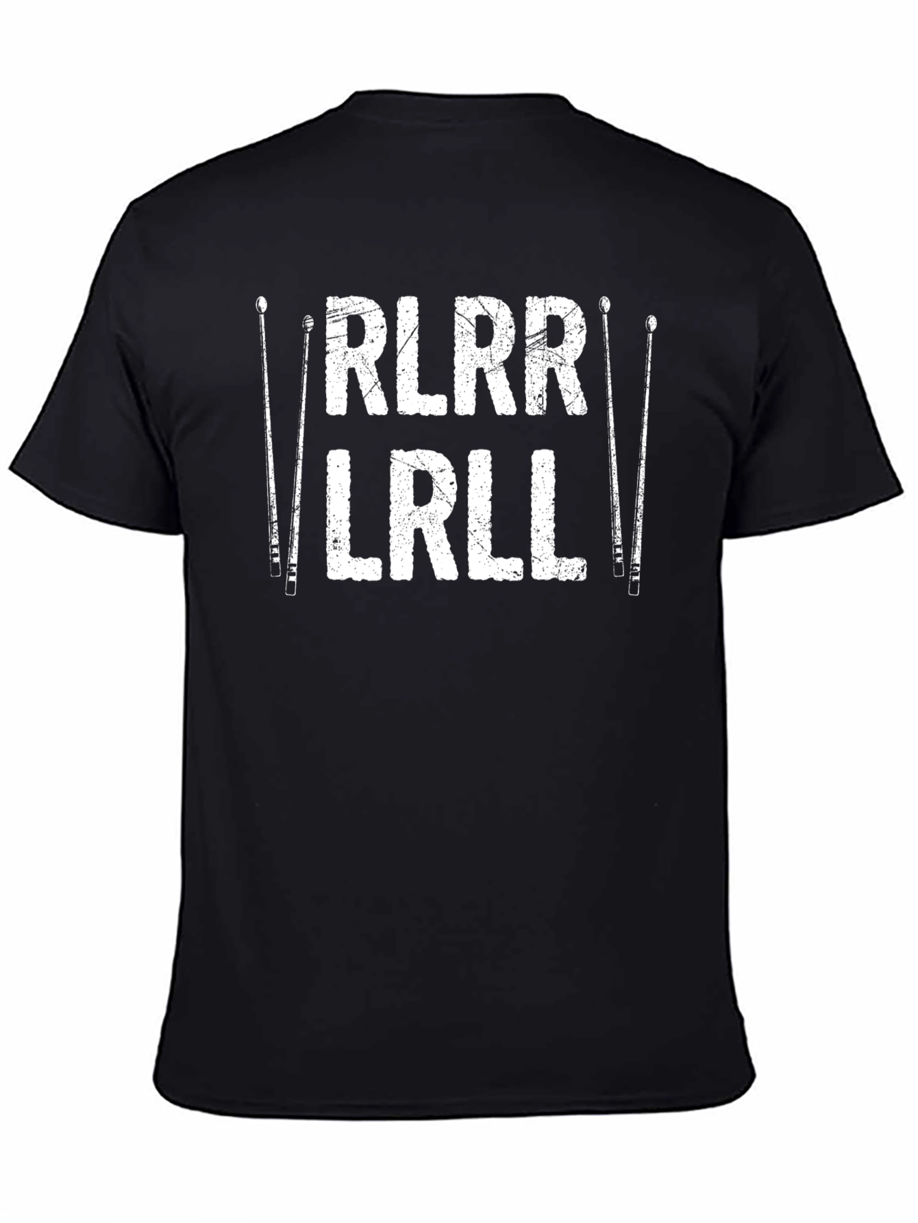 Drummer RLRR LRLL Drum Sticks Graphic T-Shirt