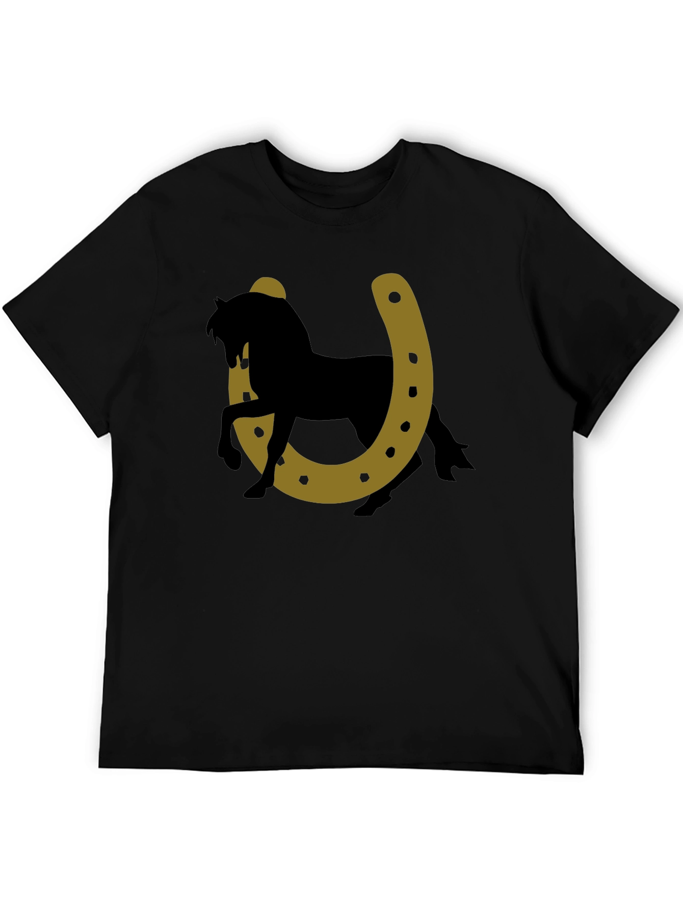 Lucky Horse Horseshoe Graphic Tee