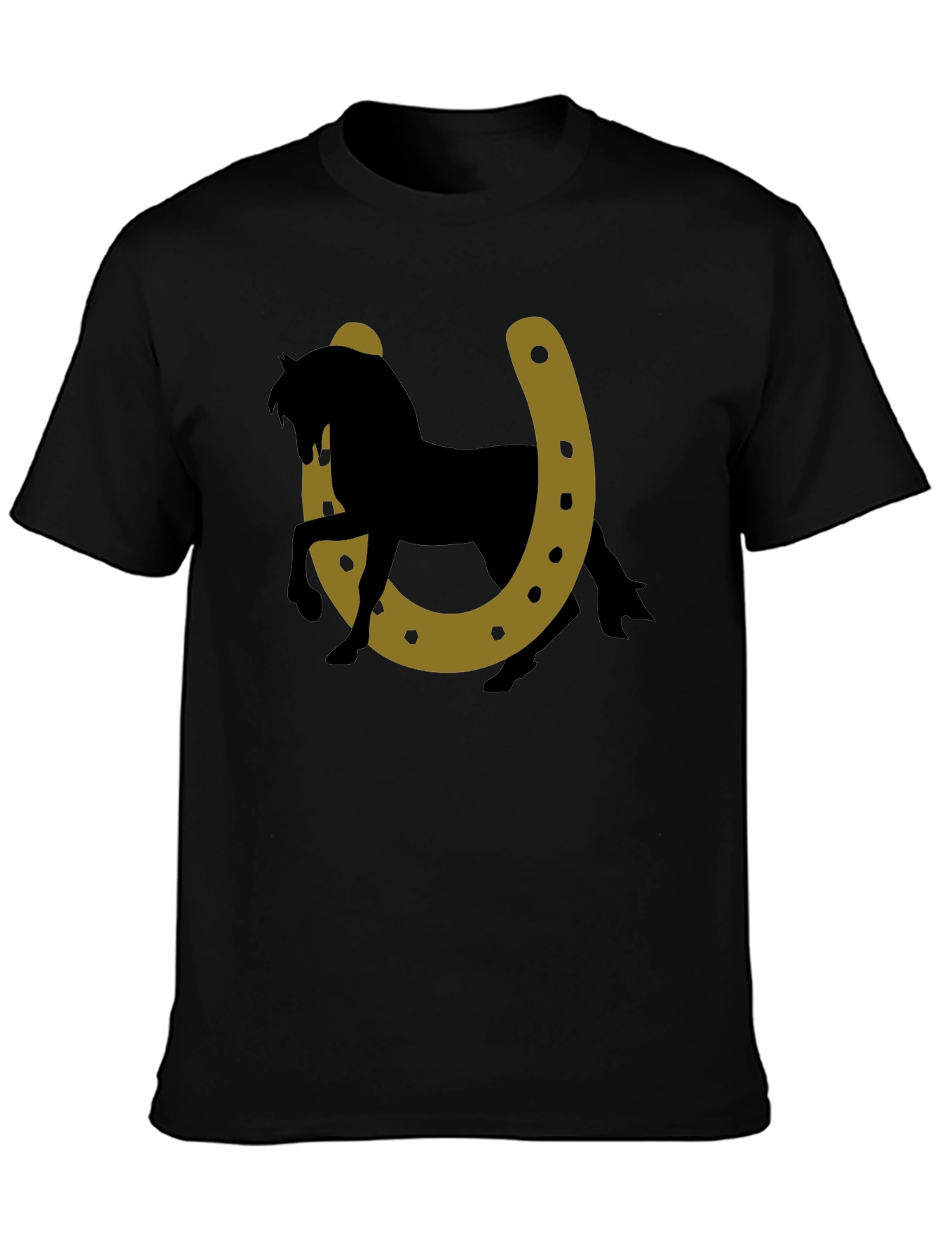 Lucky Horse Horseshoe Graphic Tee