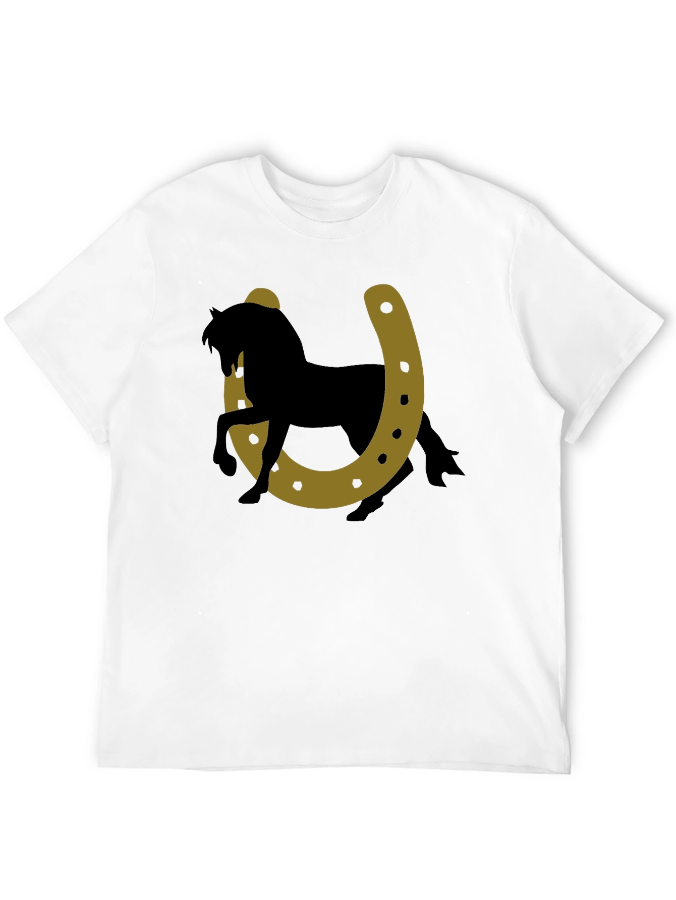 Lucky Horse Horseshoe Graphic Tee
