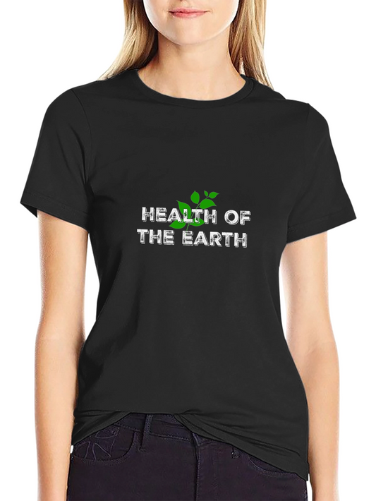 Health of the Earth Black T-Shirt