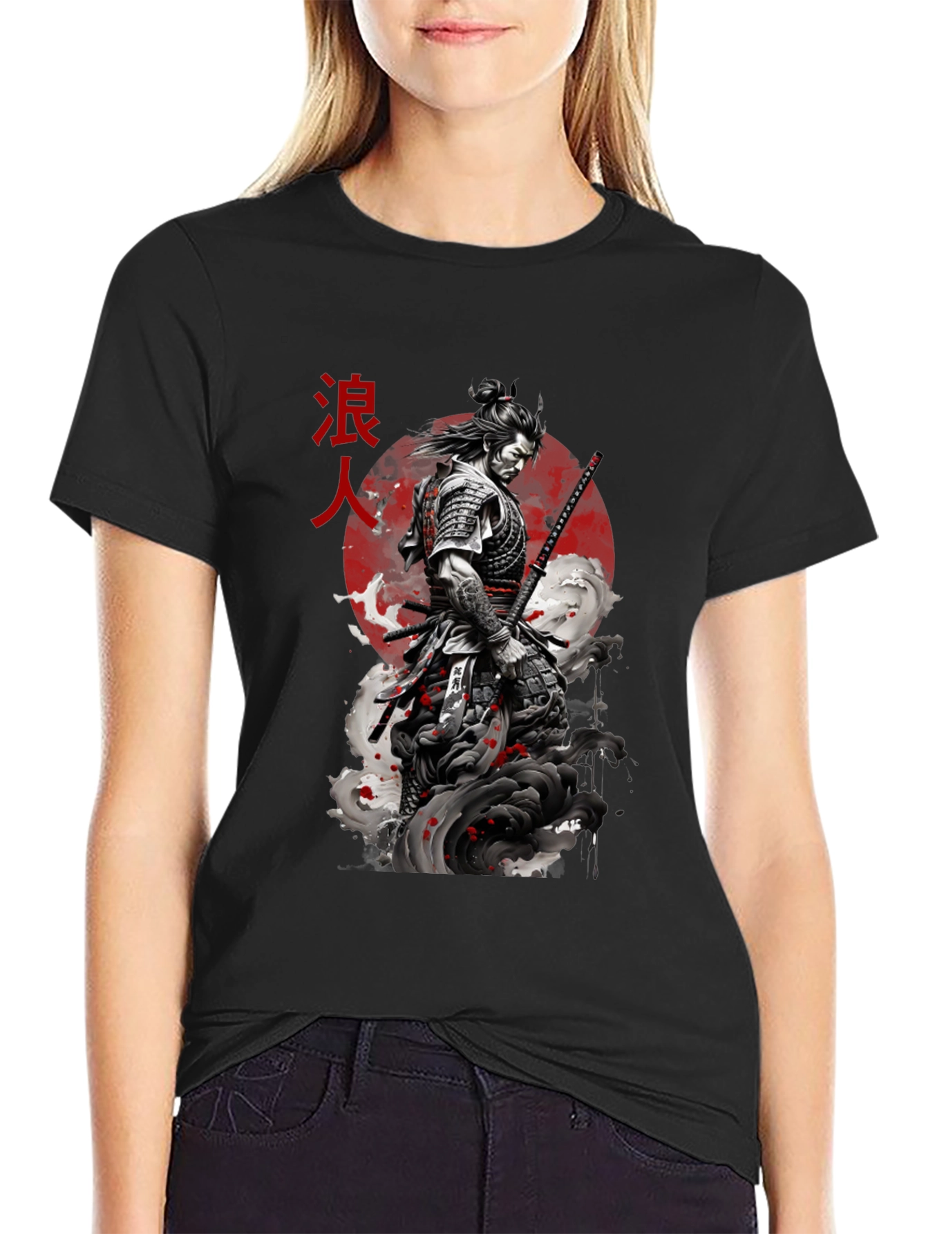 Samurai Graphic Tee - Ronin Warrior Design