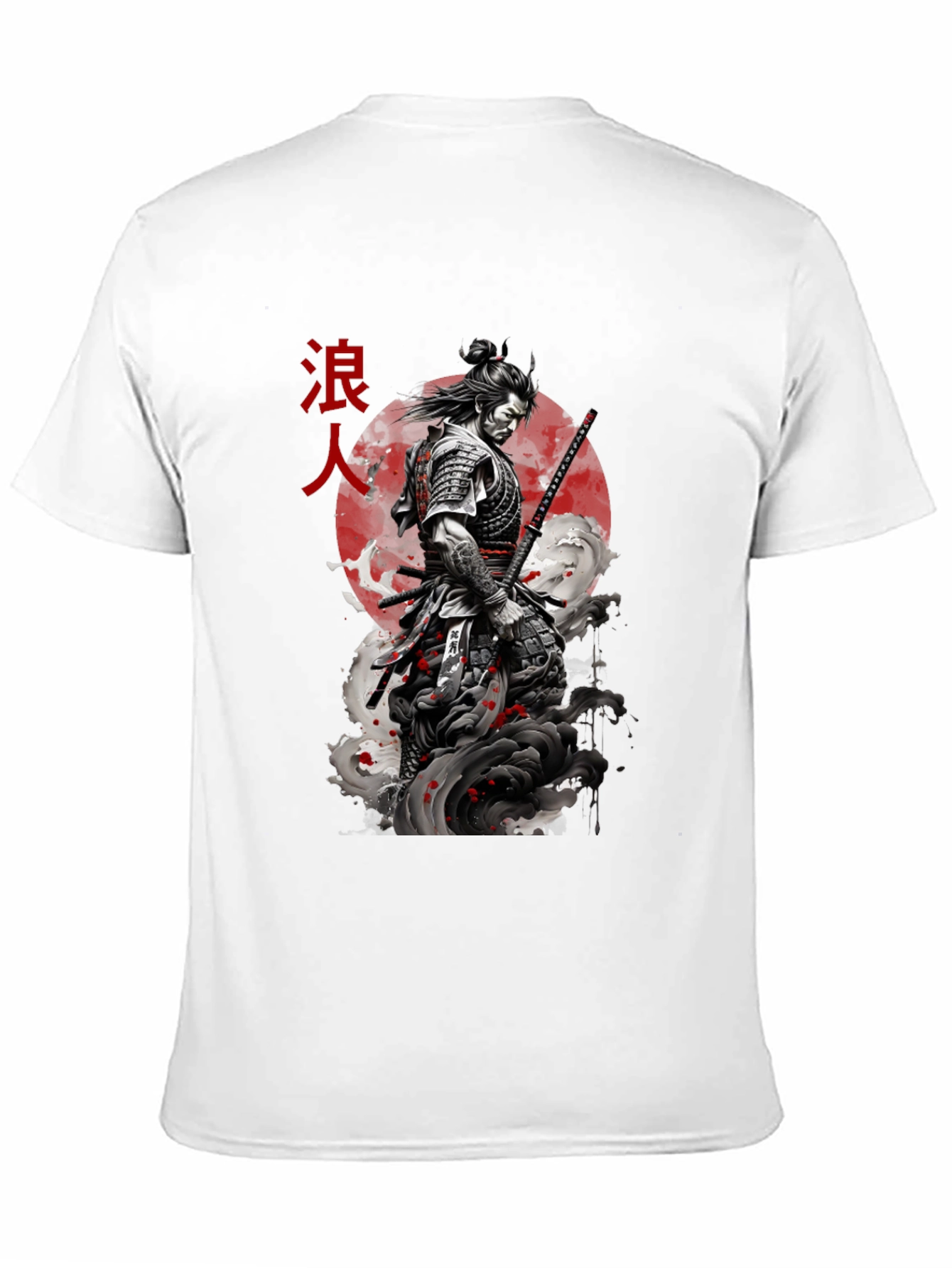 Samurai Graphic Tee - Ronin Warrior Design