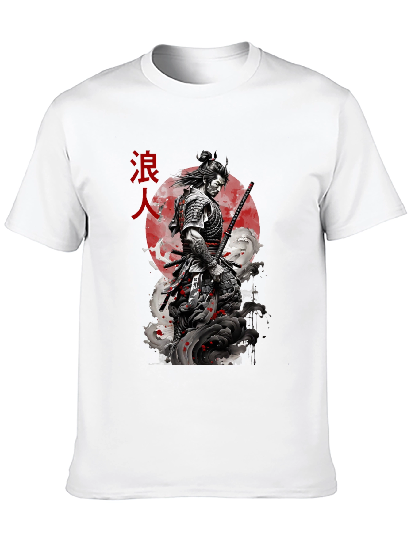 Samurai Graphic Tee - Ronin Warrior Design