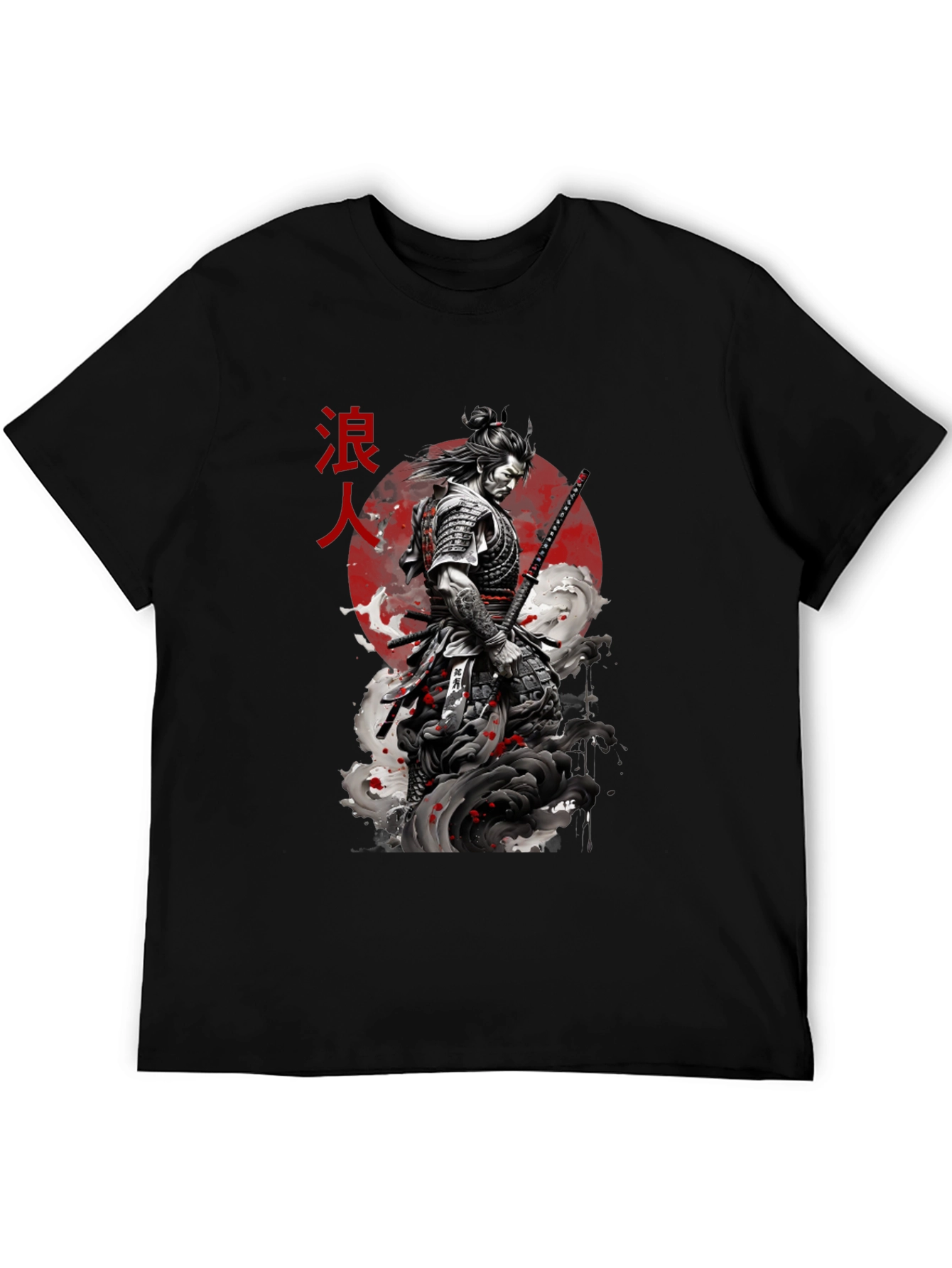 Samurai Graphic Tee - Ronin Warrior Design