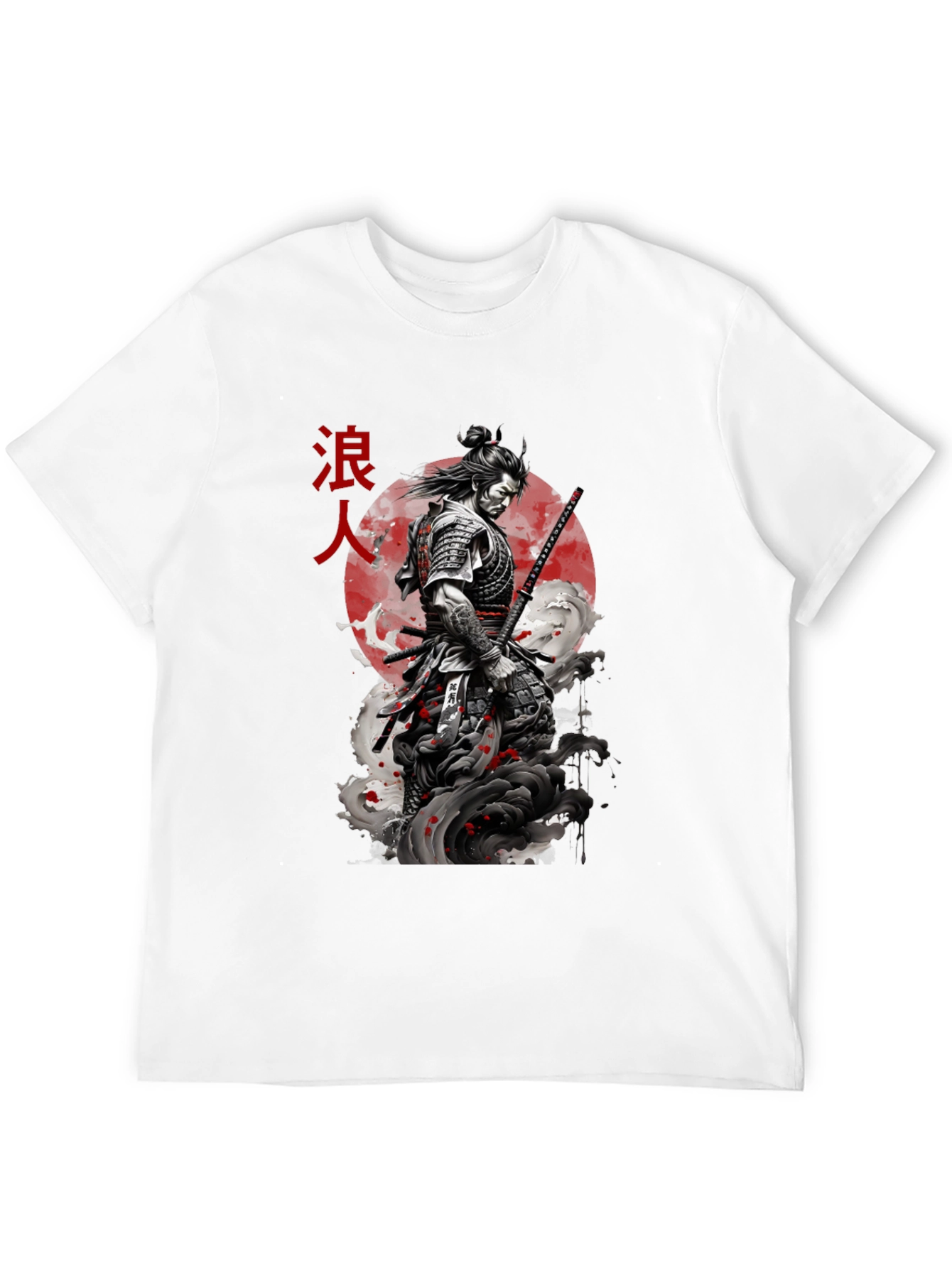 Samurai Graphic Tee - Ronin Warrior Design