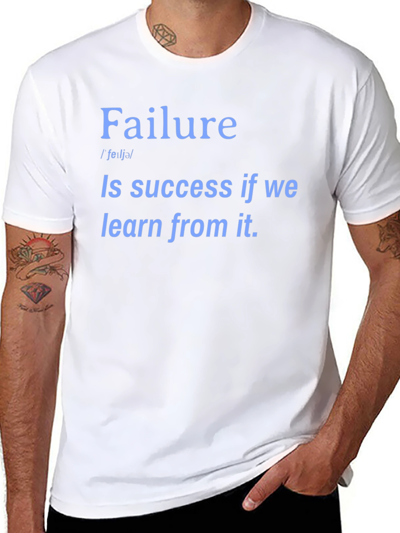 Inspirational Failure Success T-Shirt - Learn From It