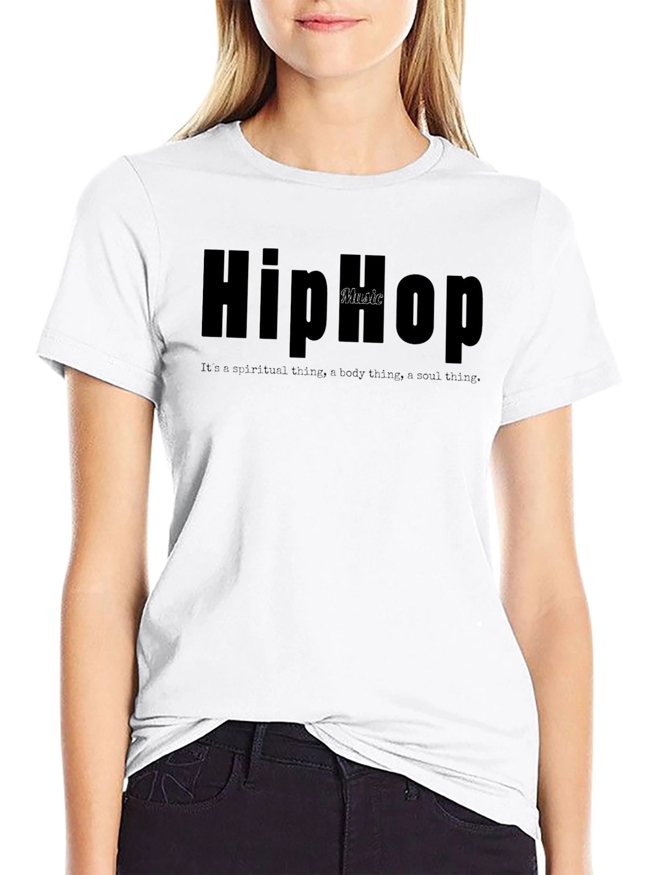 Hip Hop Music T-Shirt - Spiritual Body Soul