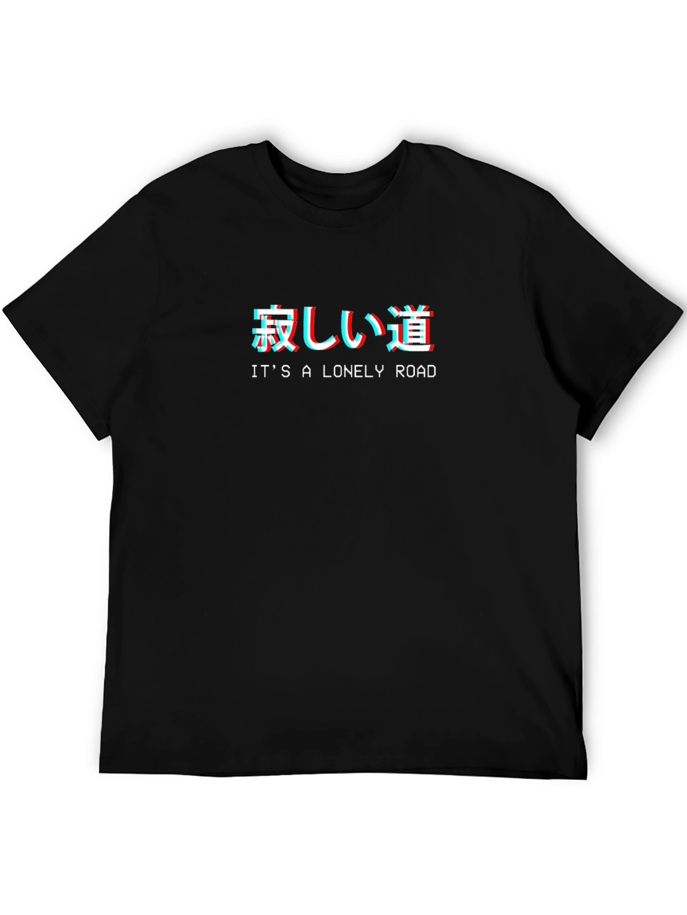 Lonely Road Graphic Tee - Edgy Streetwear