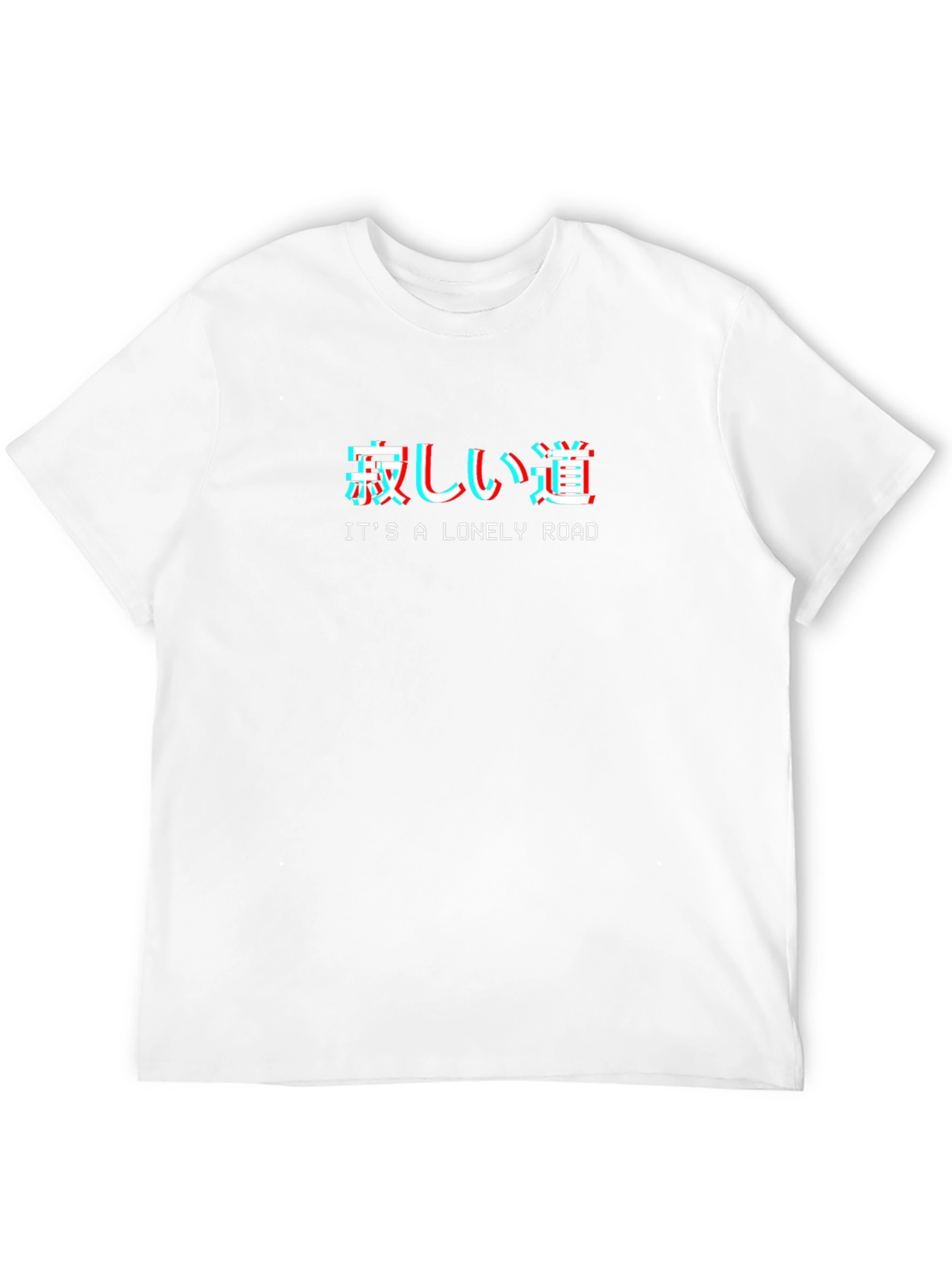 Lonely Road Graphic Tee - Edgy Streetwear