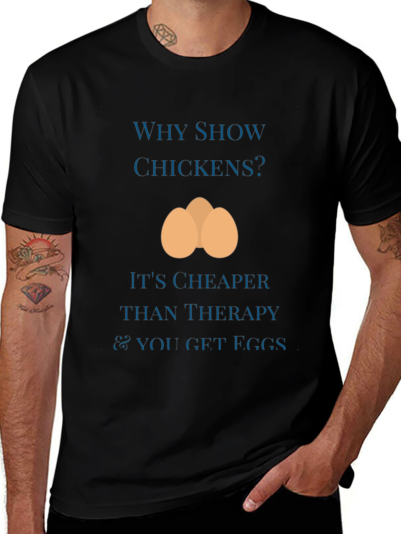 Why Show Chickens T-Shirt